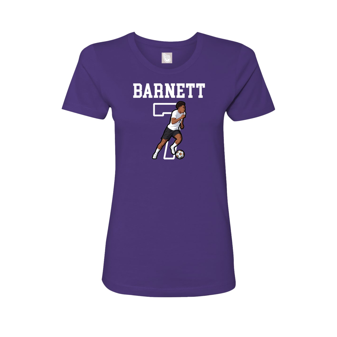 Fitted Women's Tee — Shirsey in Purple