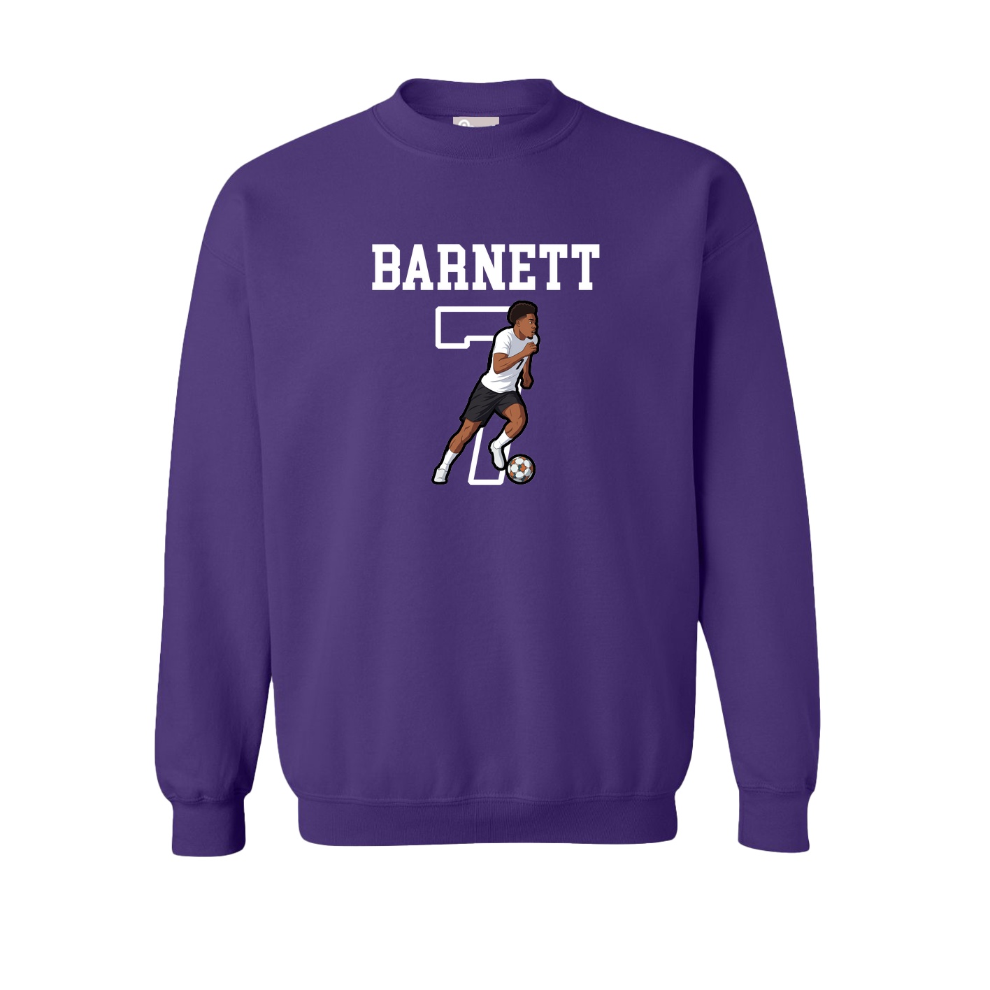 Fleece Crew — Shirsey in Purple