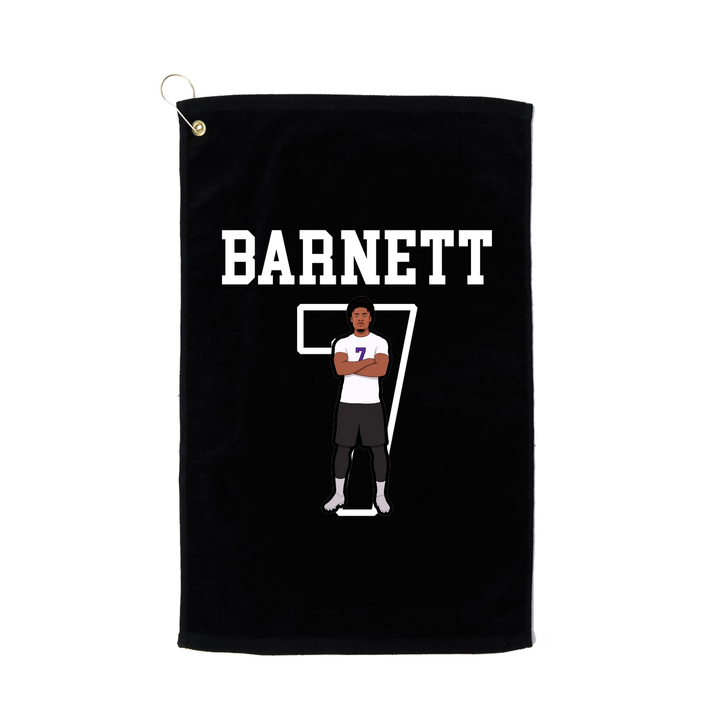 Golf Towel — Shirsey in Black