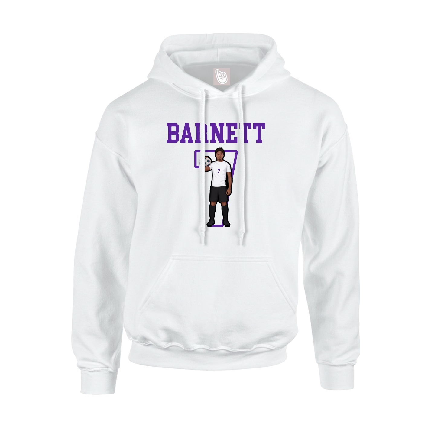 Youth Hoodie — Shirsey in White