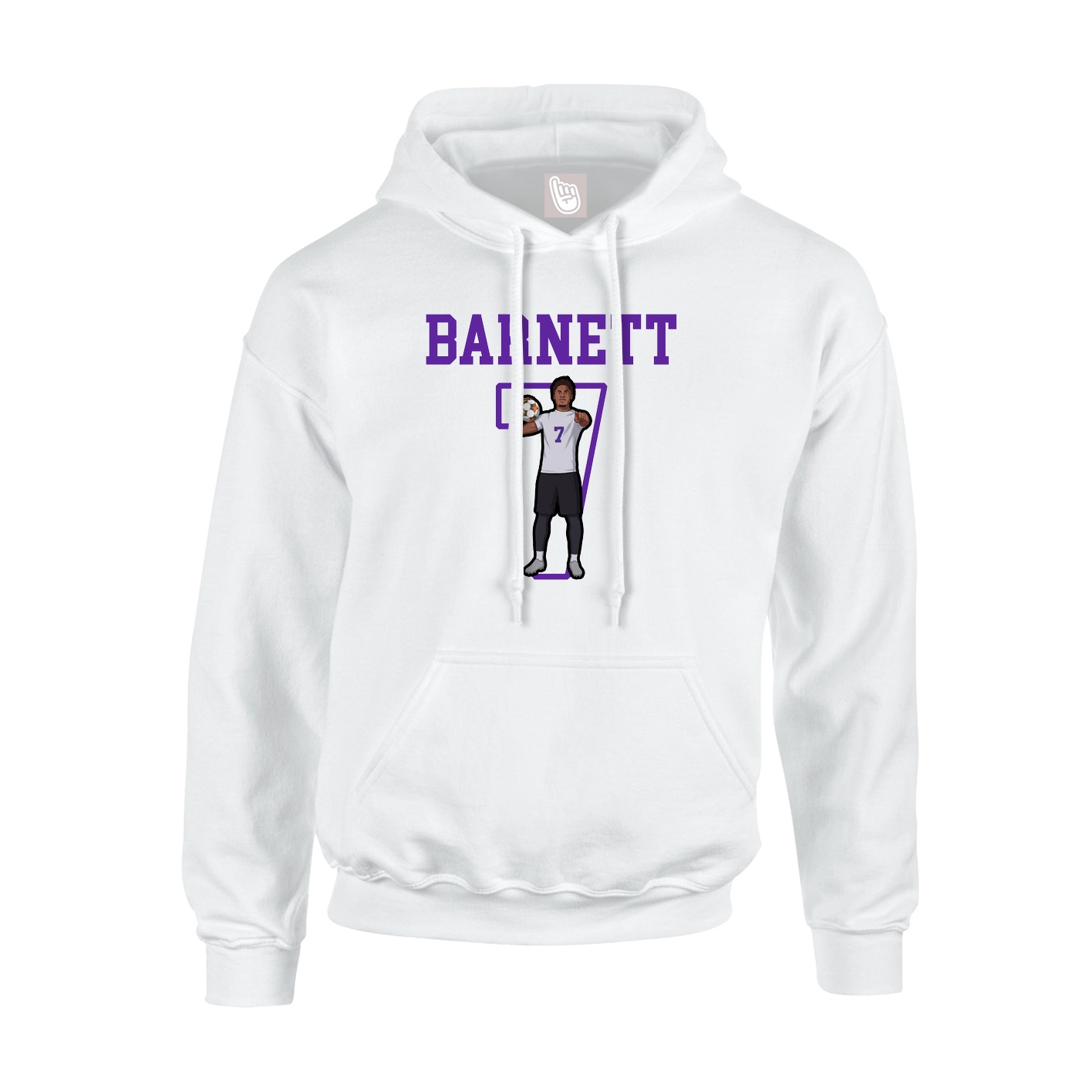 Youth Hoodie — Shirsey in White