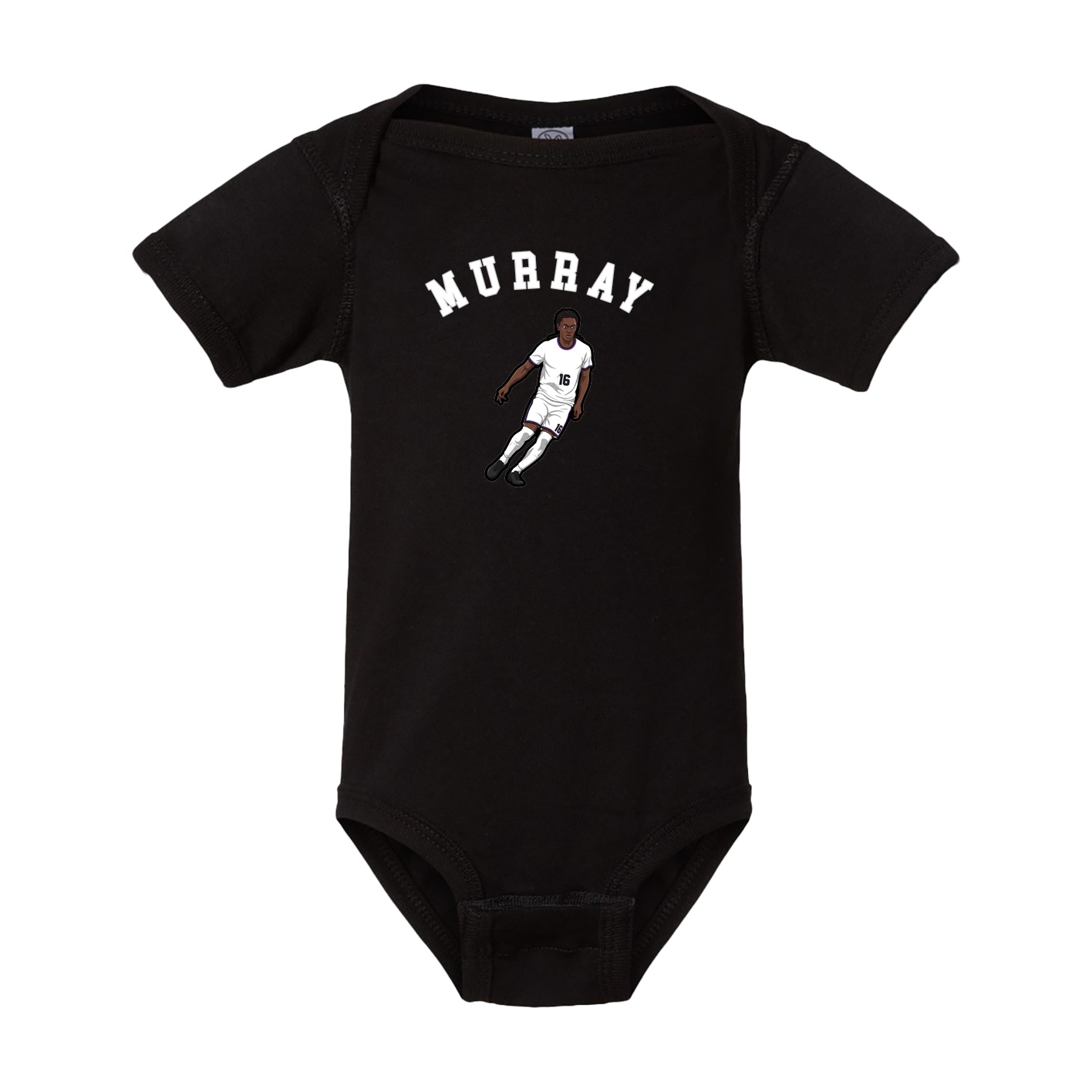 Baby Onesie — Shirsey Arch in Black
