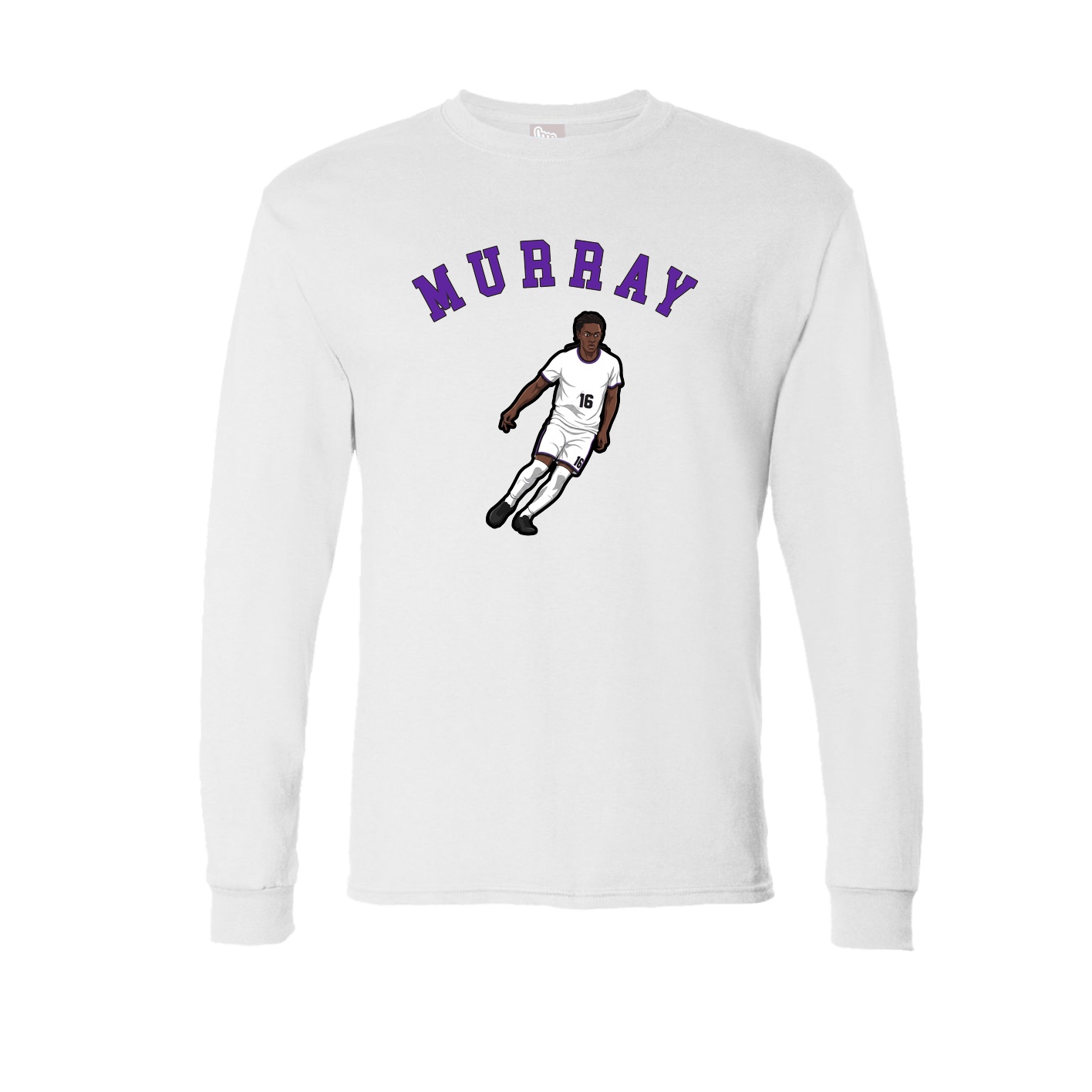 Long Sleeve Tee — Shirsey Arch in White