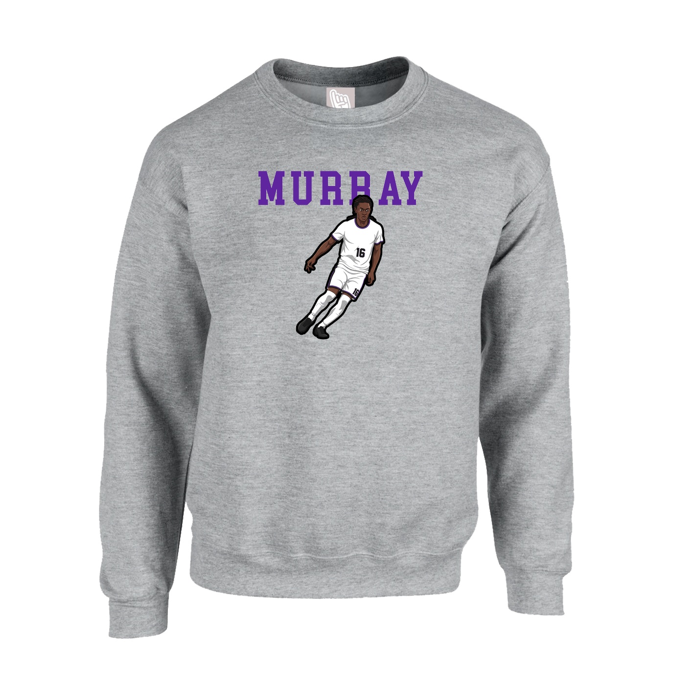 Fleece Crew — Shirsey in Grey
