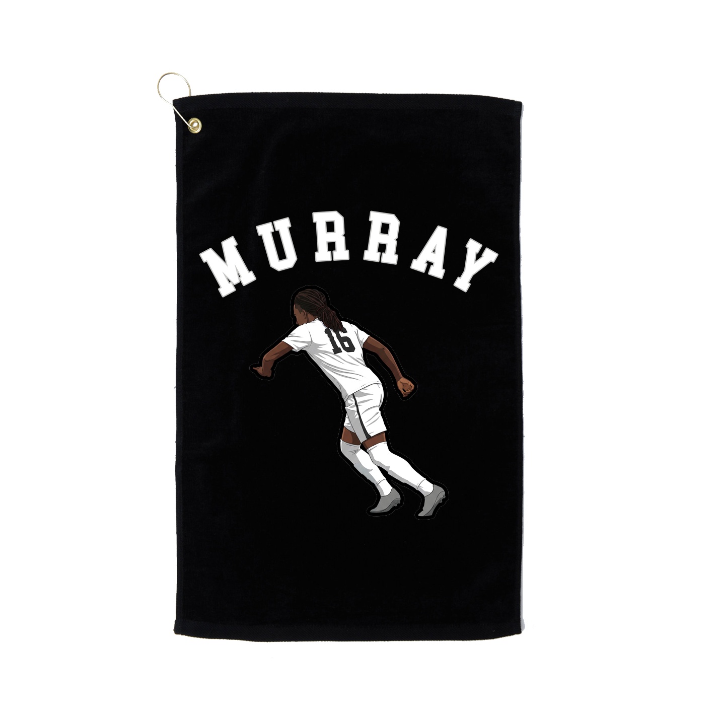 Golf Towel — Shirsey Arch in Black