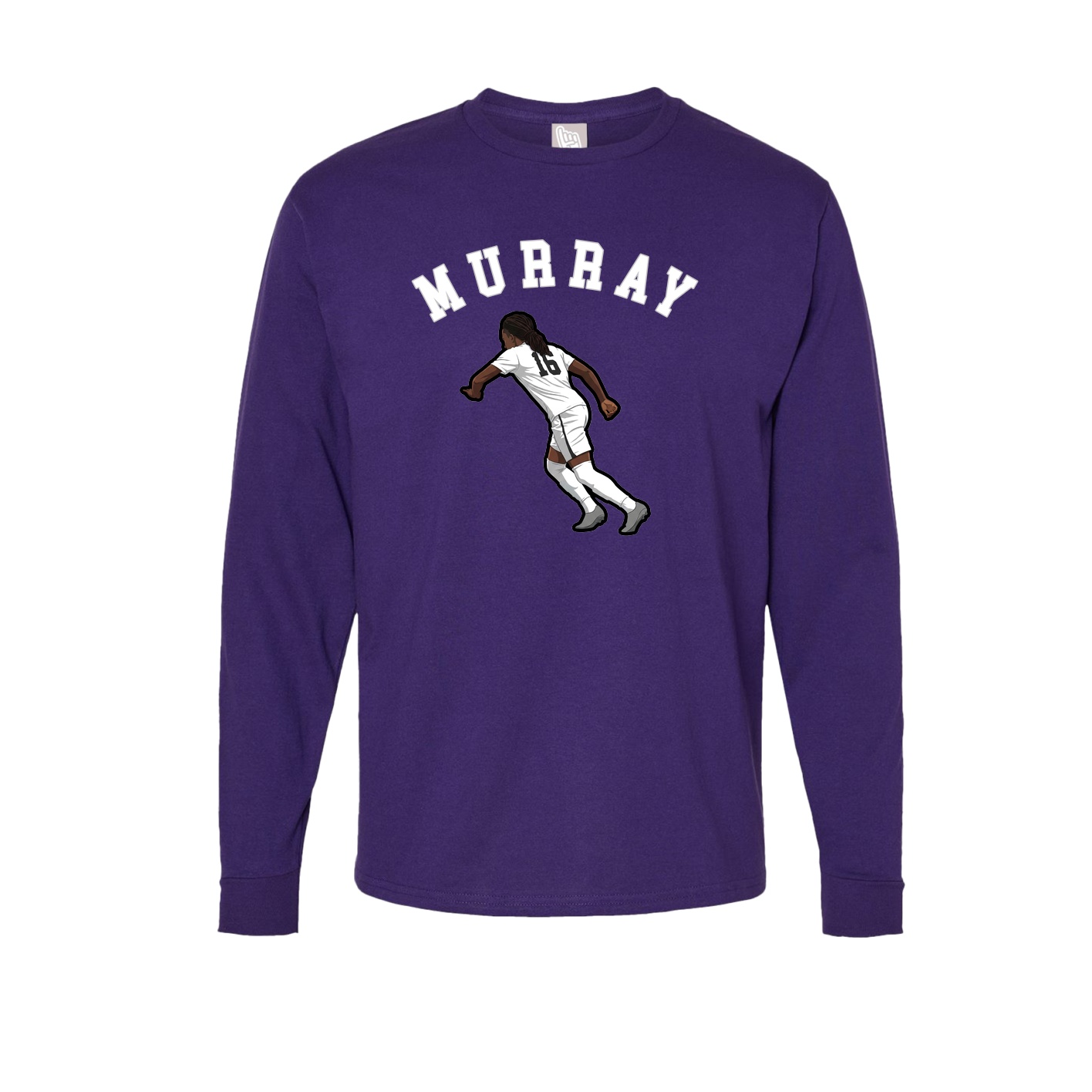 Long Sleeve Tee — Shirsey Arch in Purple