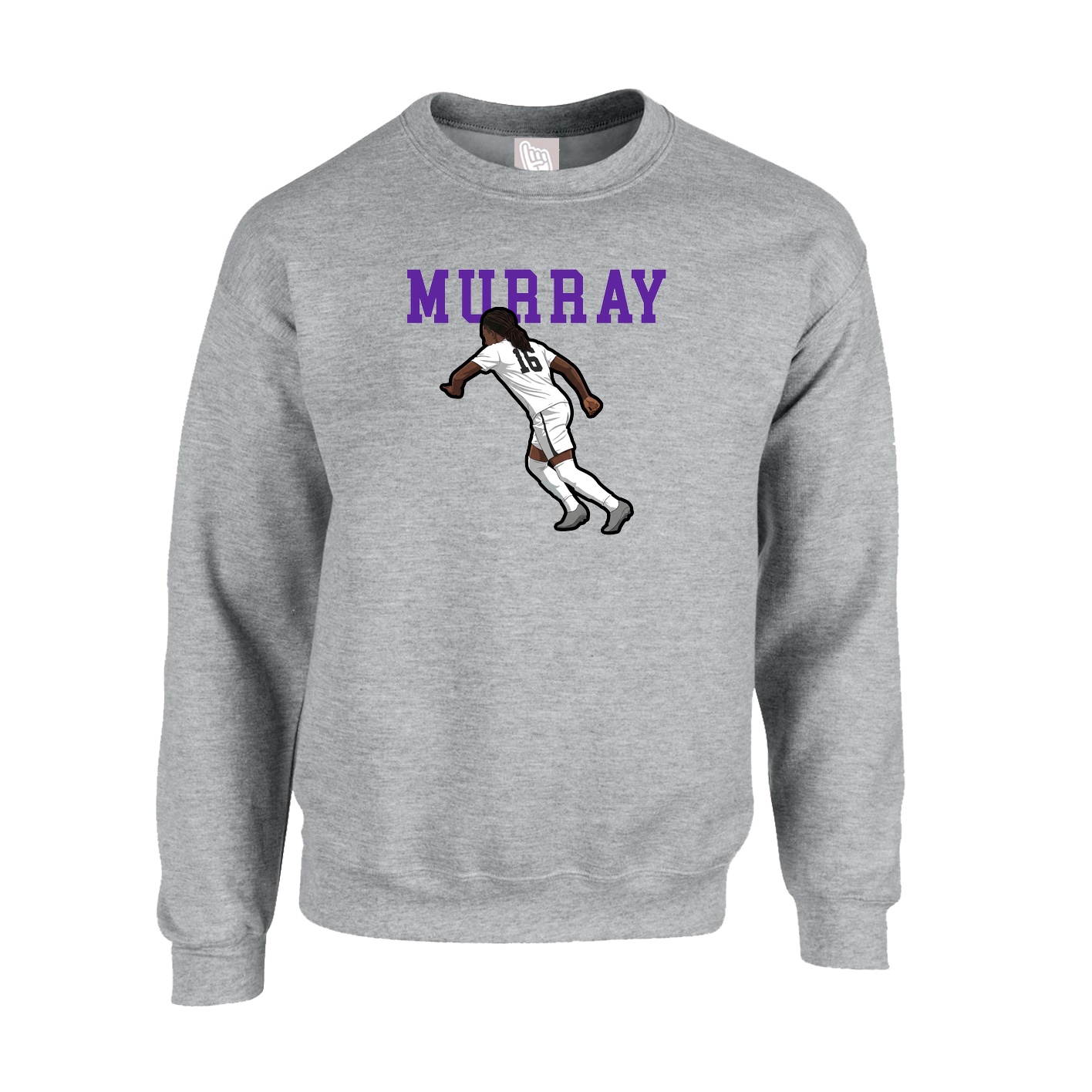 Fleece Crew — Shirsey in Grey