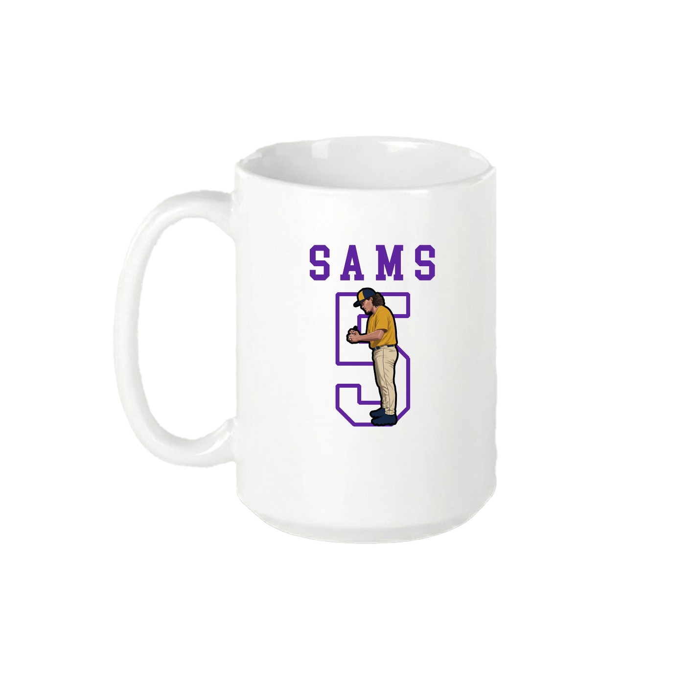 15oz Coffee Mug — Shirsey in White