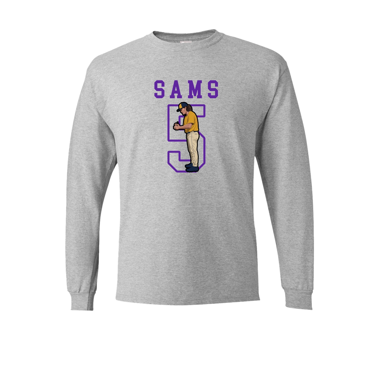 Long Sleeve Tee — Shirsey in Grey
