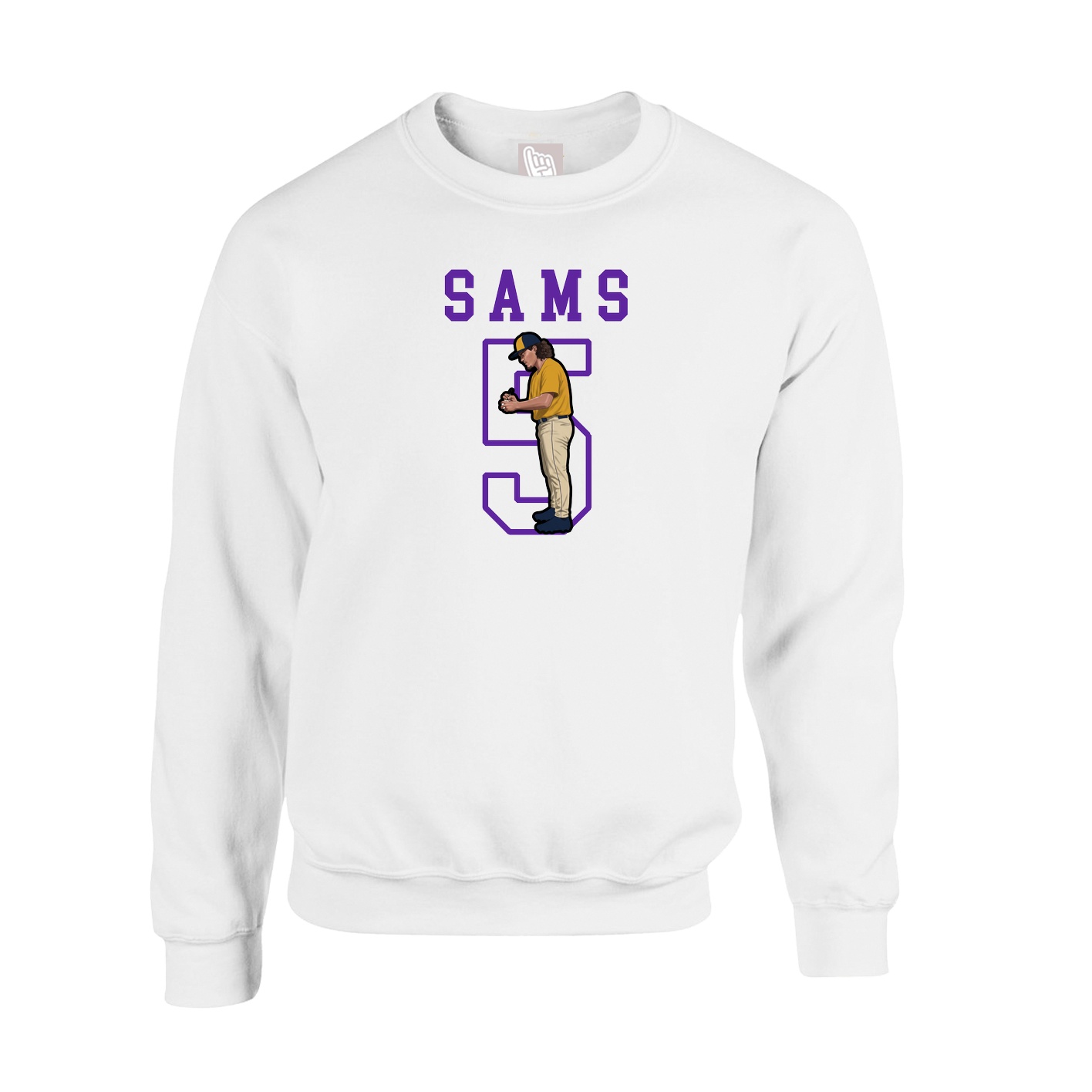 Fleece Crew — Shirsey in White
