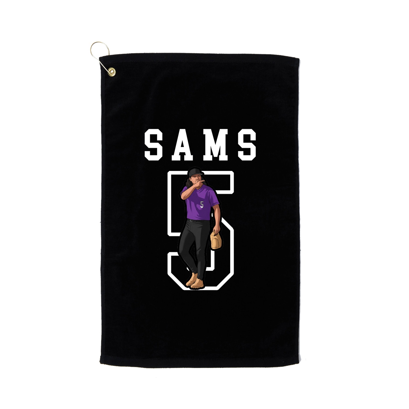 Golf Towel — Shirsey in Black
