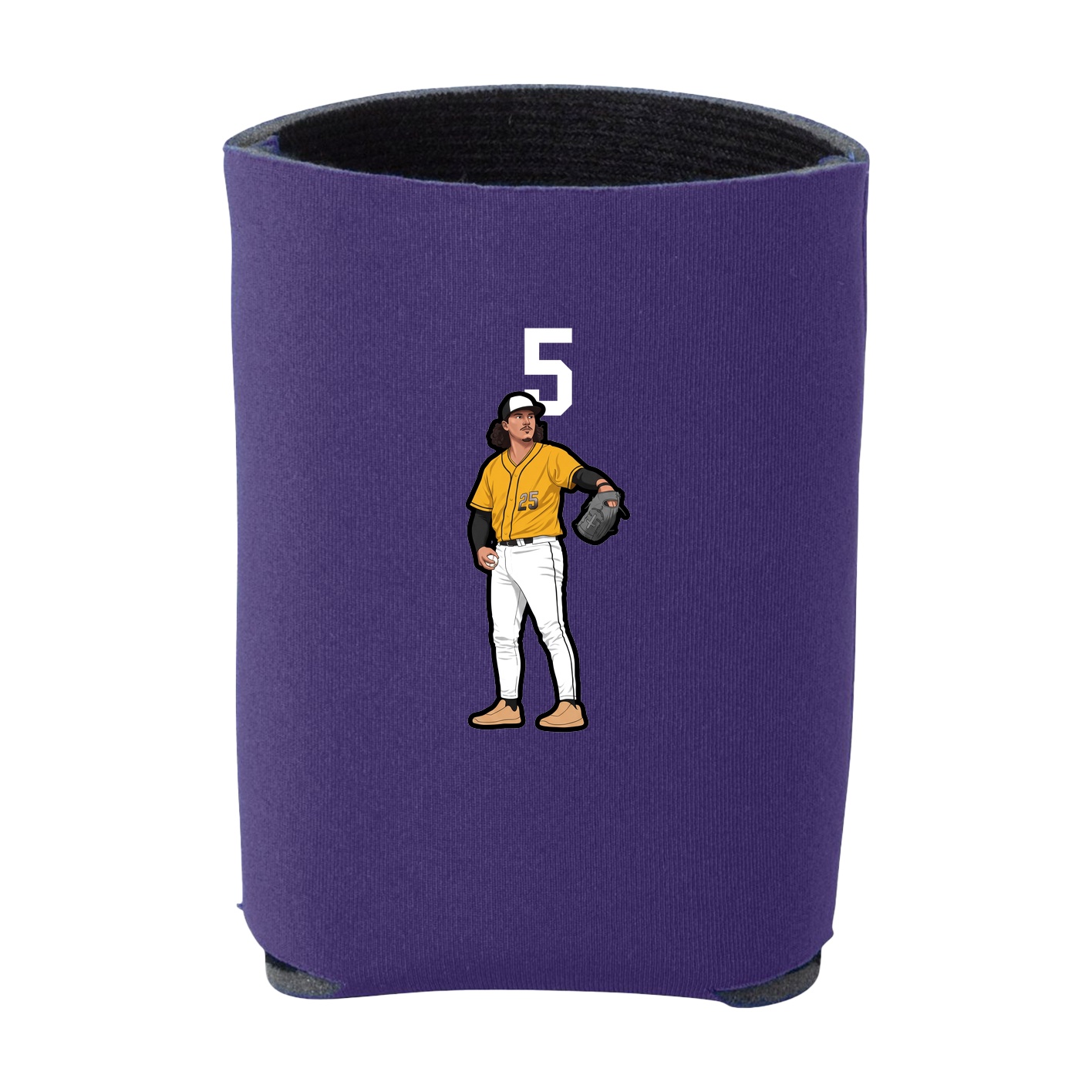 Can Holder — Number Top in Purple