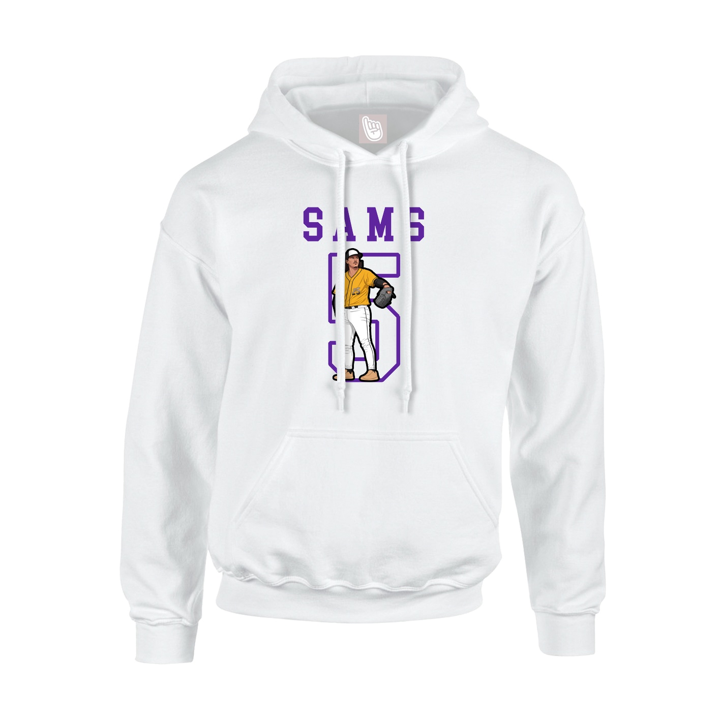 Youth Hoodie — Shirsey in White