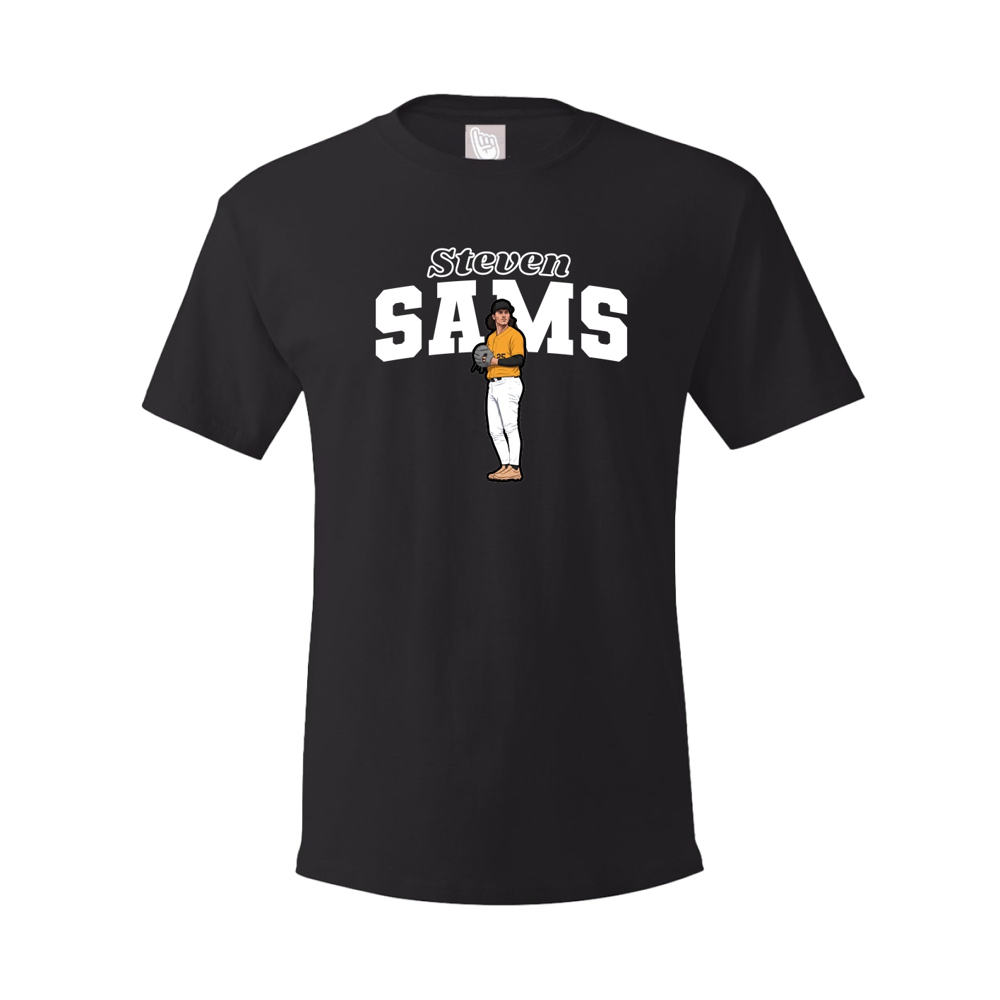 Youth Tee — Name Arch in Black