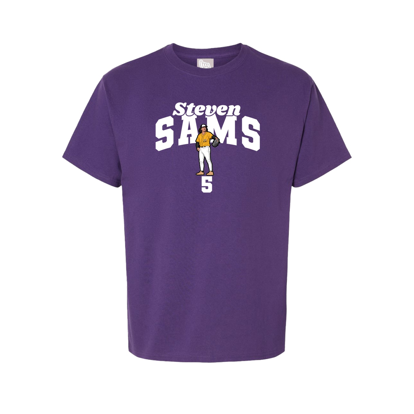Tee — Signature Arch in Purple