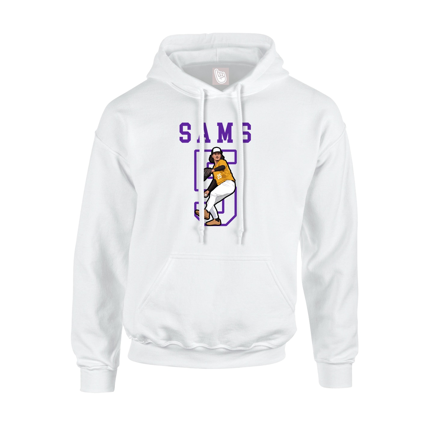 Youth Hoodie — Shirsey in White