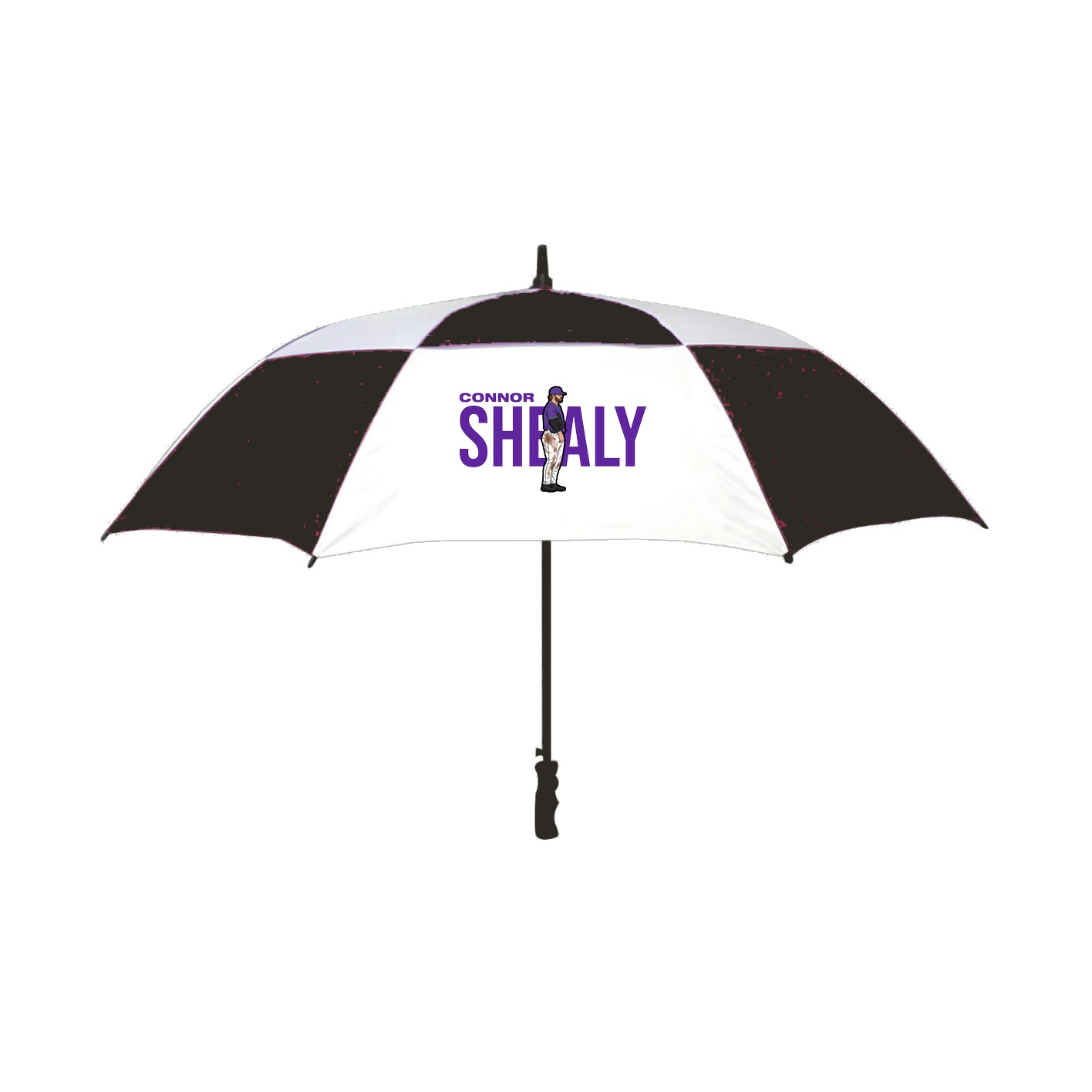 Golf Umbrella — Player Name in Black