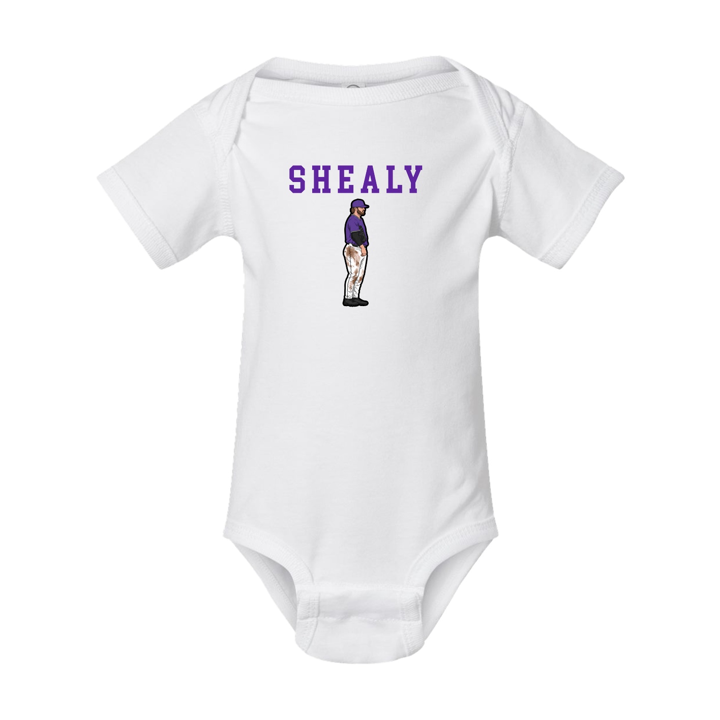 Baby Onesie — Shirsey in White