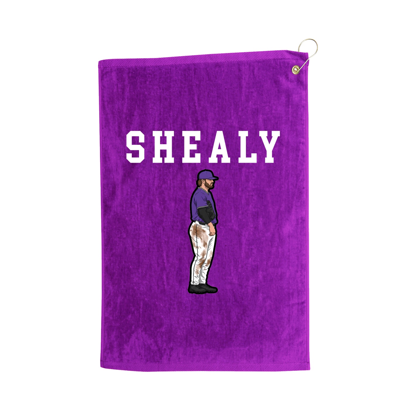 Golf Towel — Shirsey in Purple