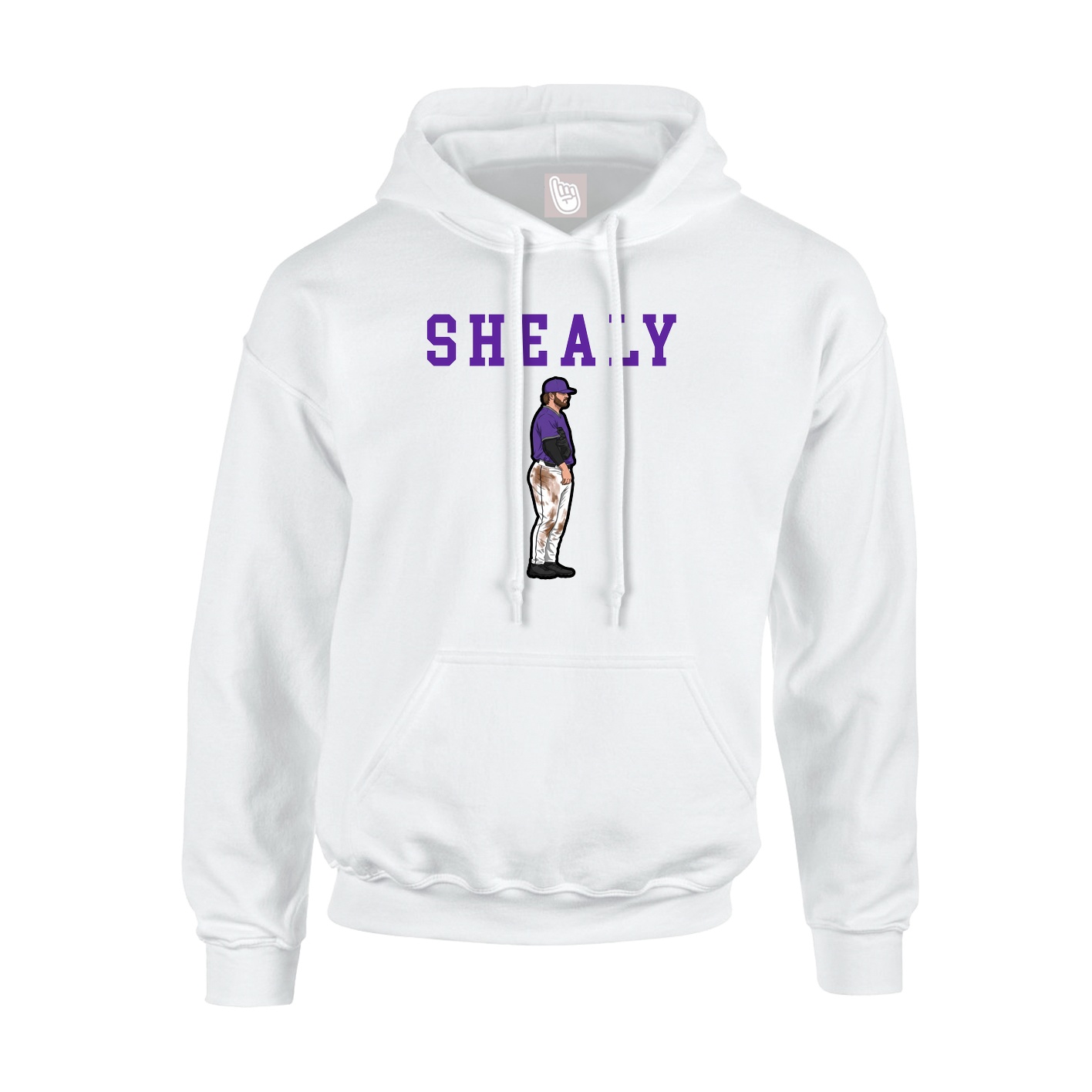 Youth Hoodie — Shirsey in White