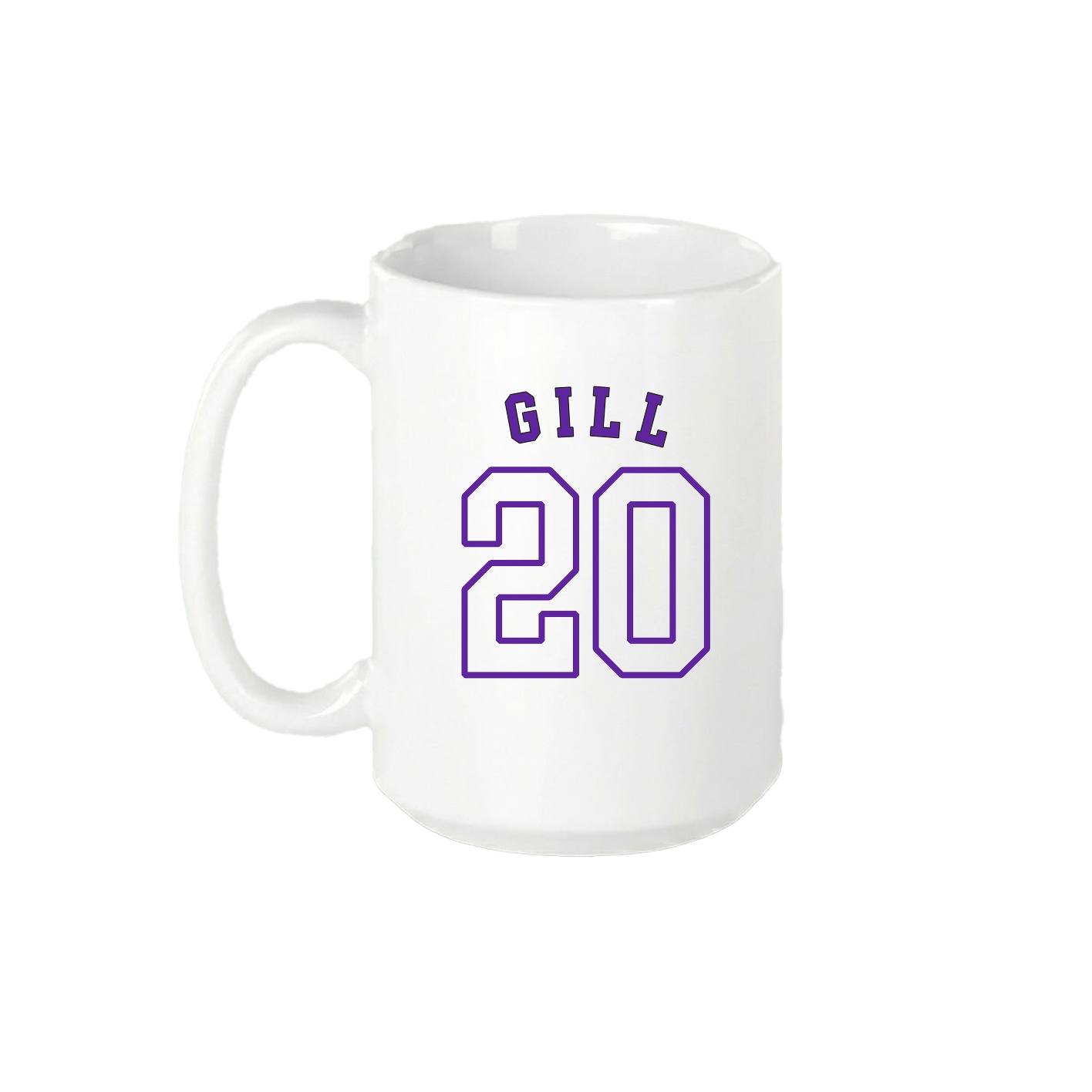 15oz Coffee Mug — Shirsey Arch in White