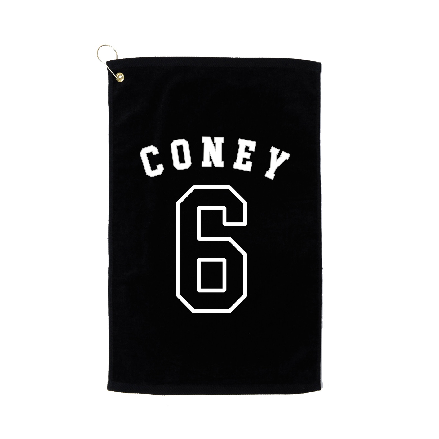 Golf Towel — Shirsey Arch in Black