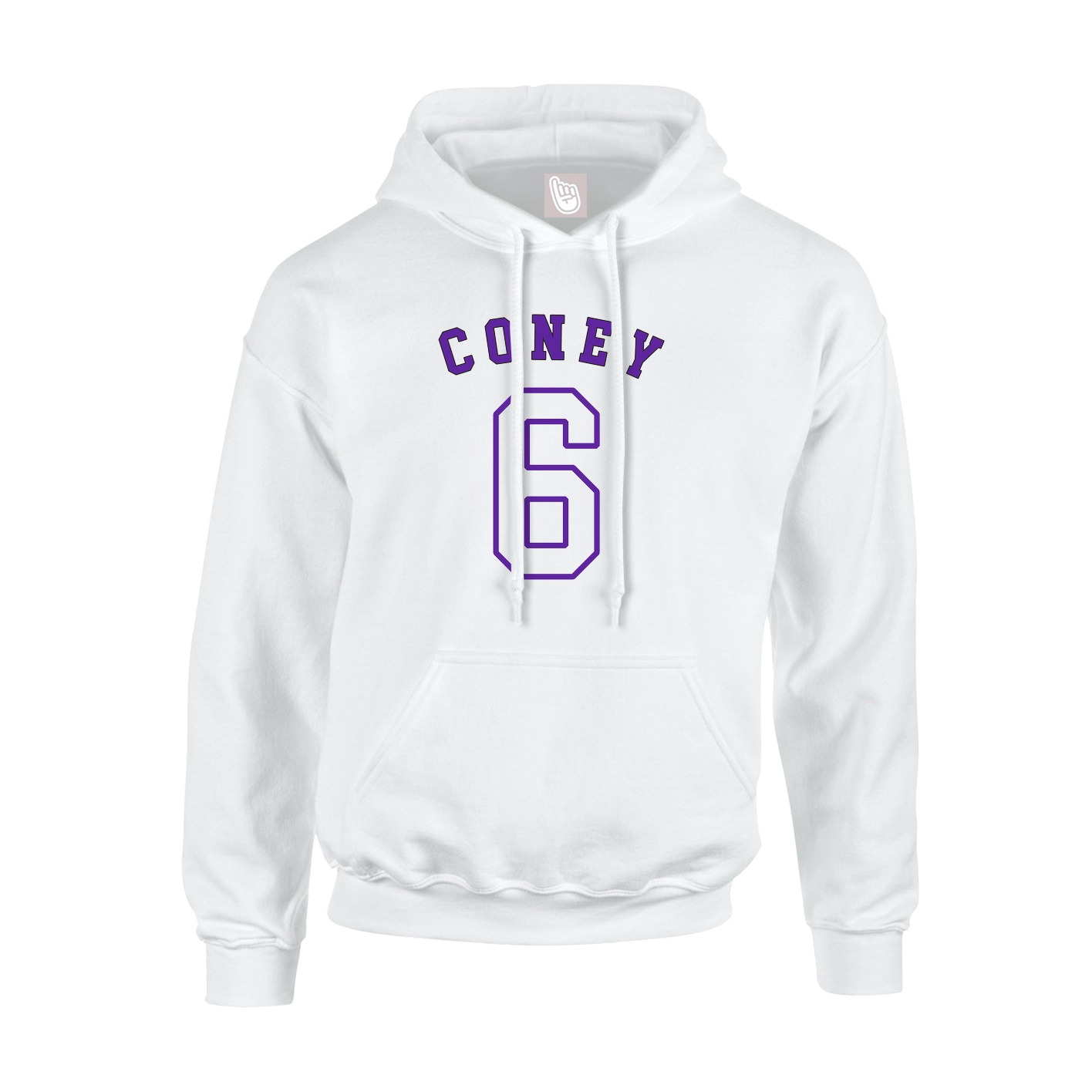 Hoodie — Shirsey Arch in White