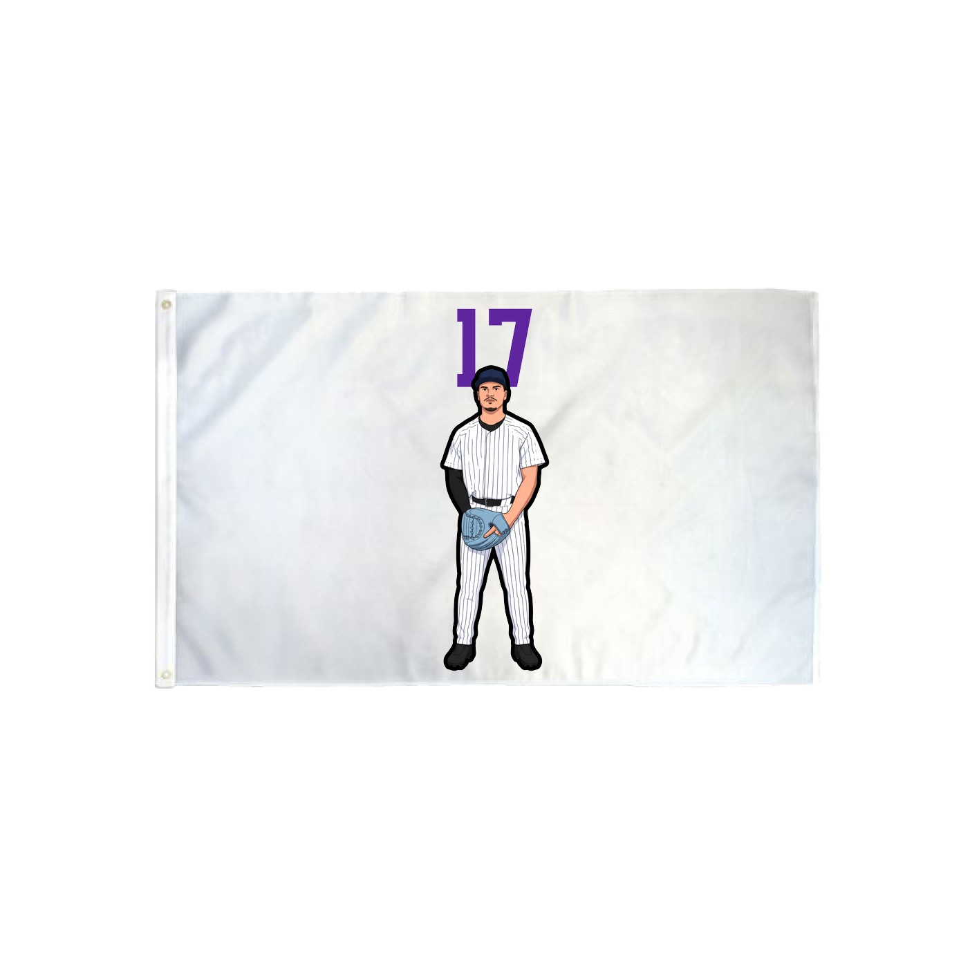 3x5 Flag — Number Top in Classic