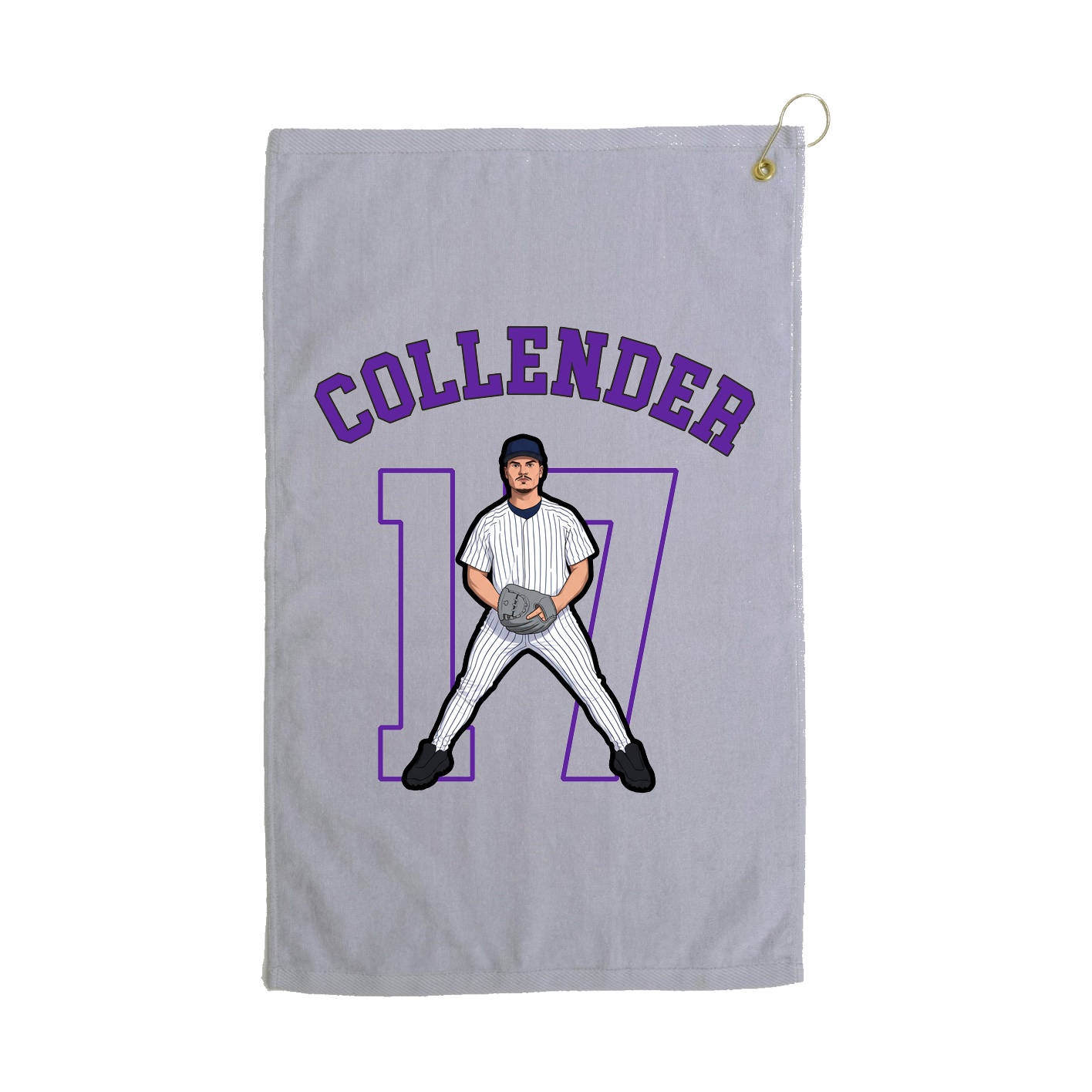 Golf Towel — Shirsey Arch in Grey