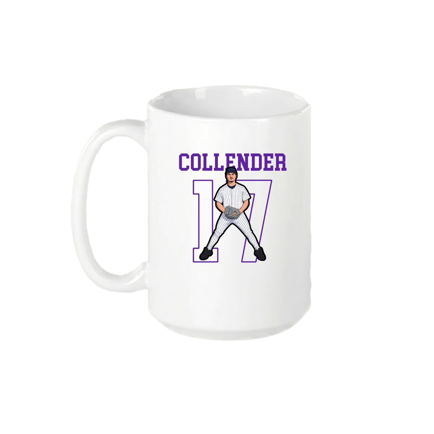 15oz Coffee Mug — Shirsey in White