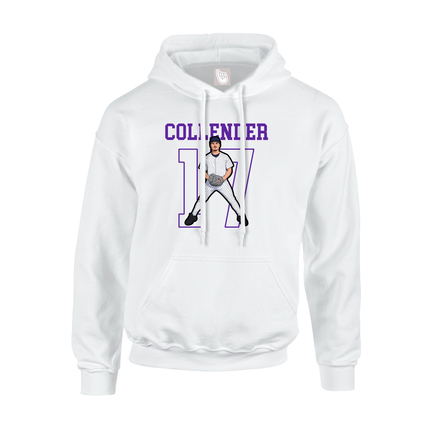 Youth Hoodie — Shirsey in White