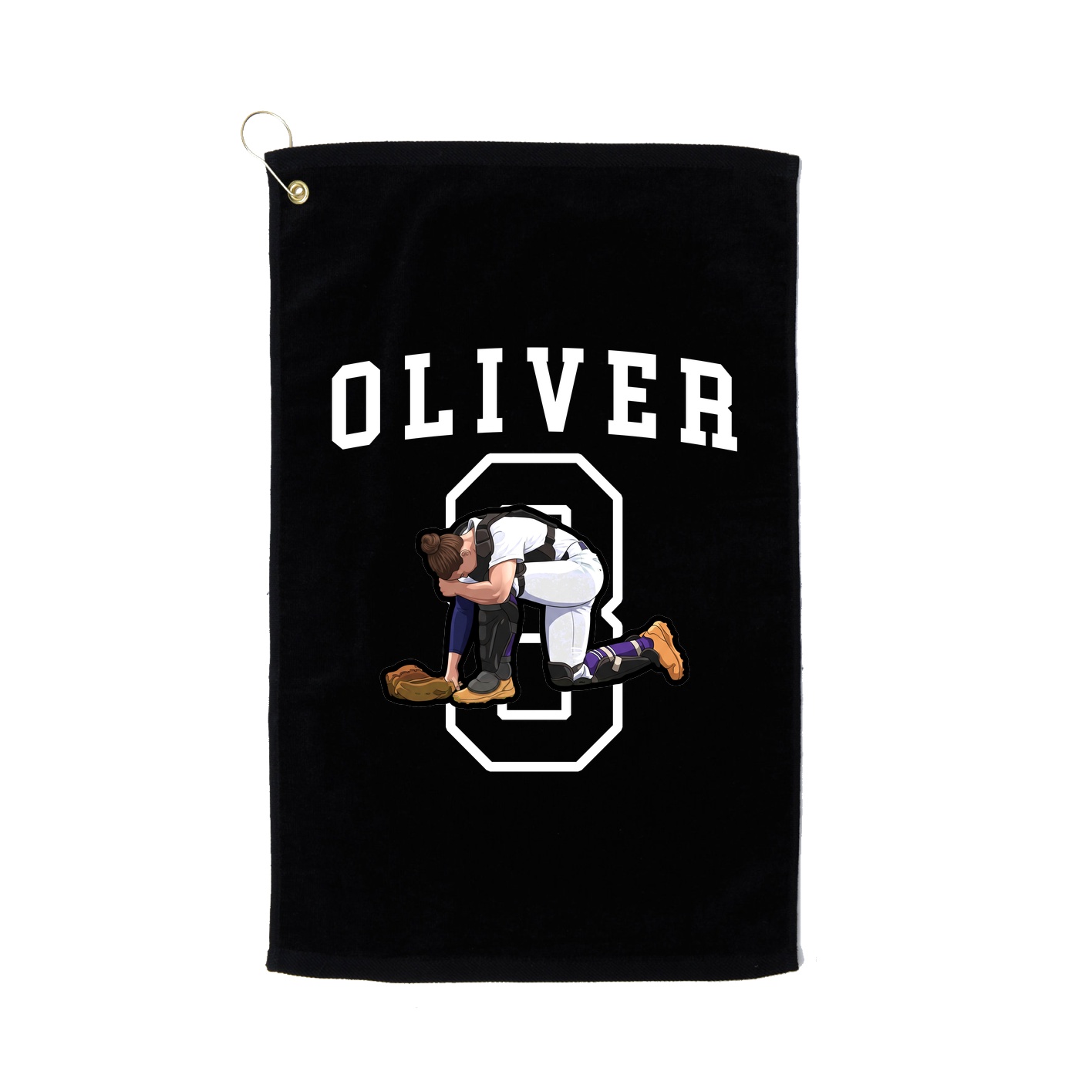 Golf Towel — Shirsey in Black