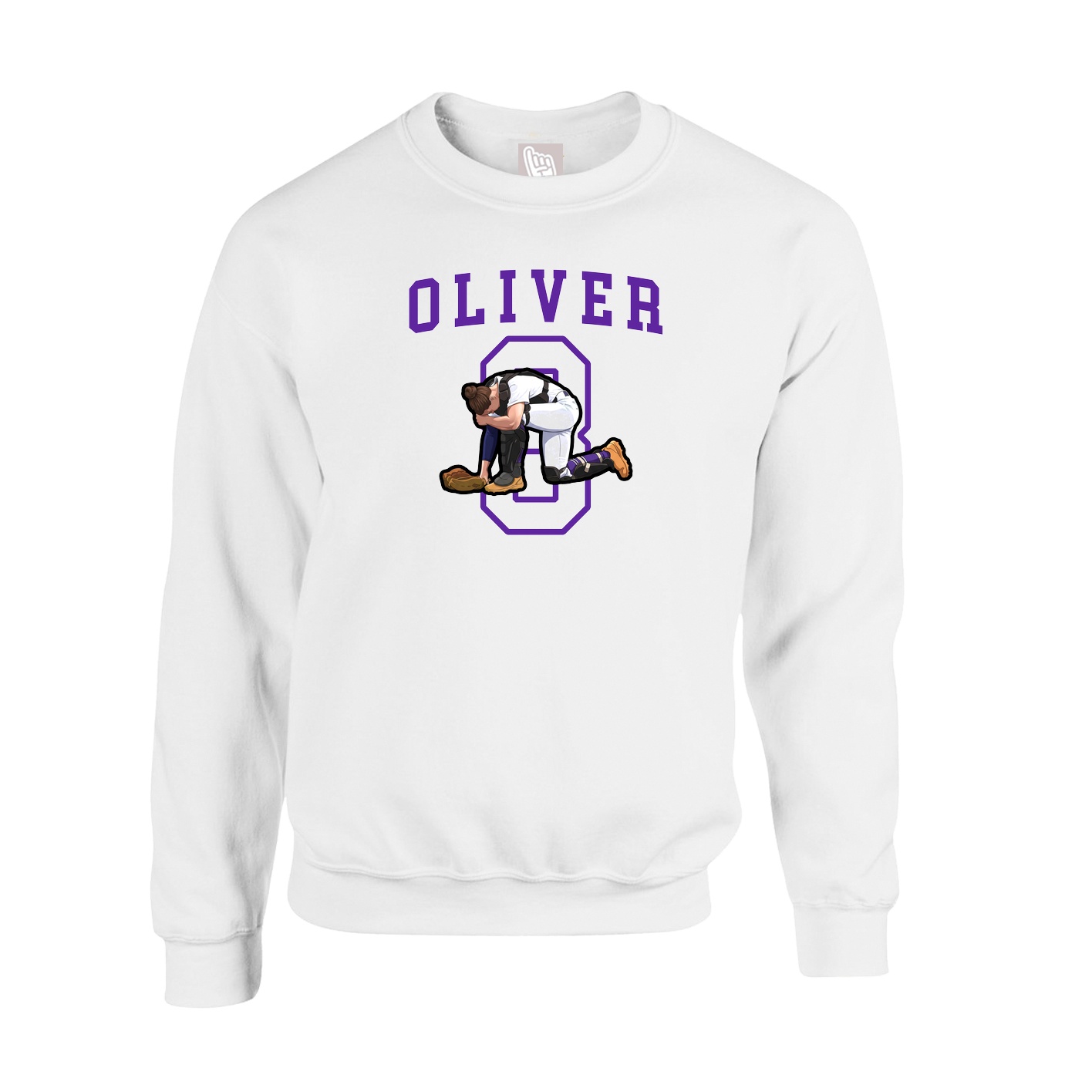 Fleece Crew — Shirsey in White