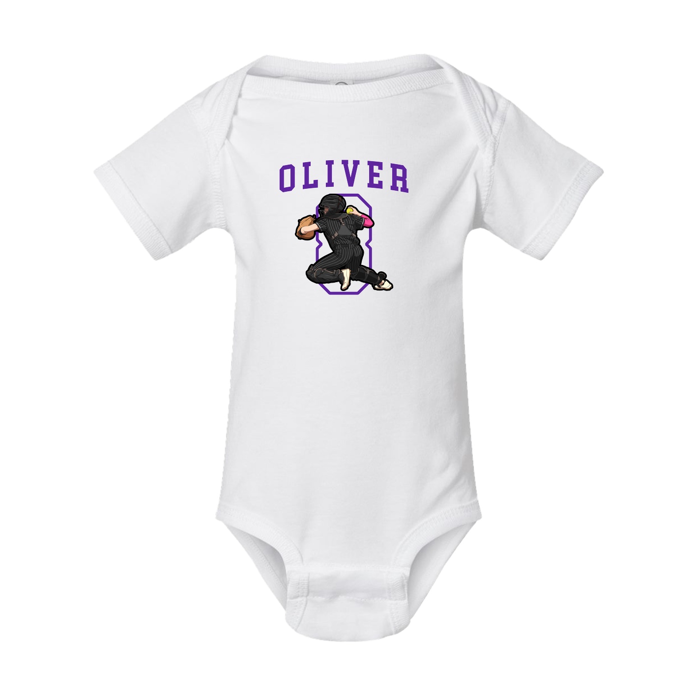 Baby Onesie — Shirsey in White