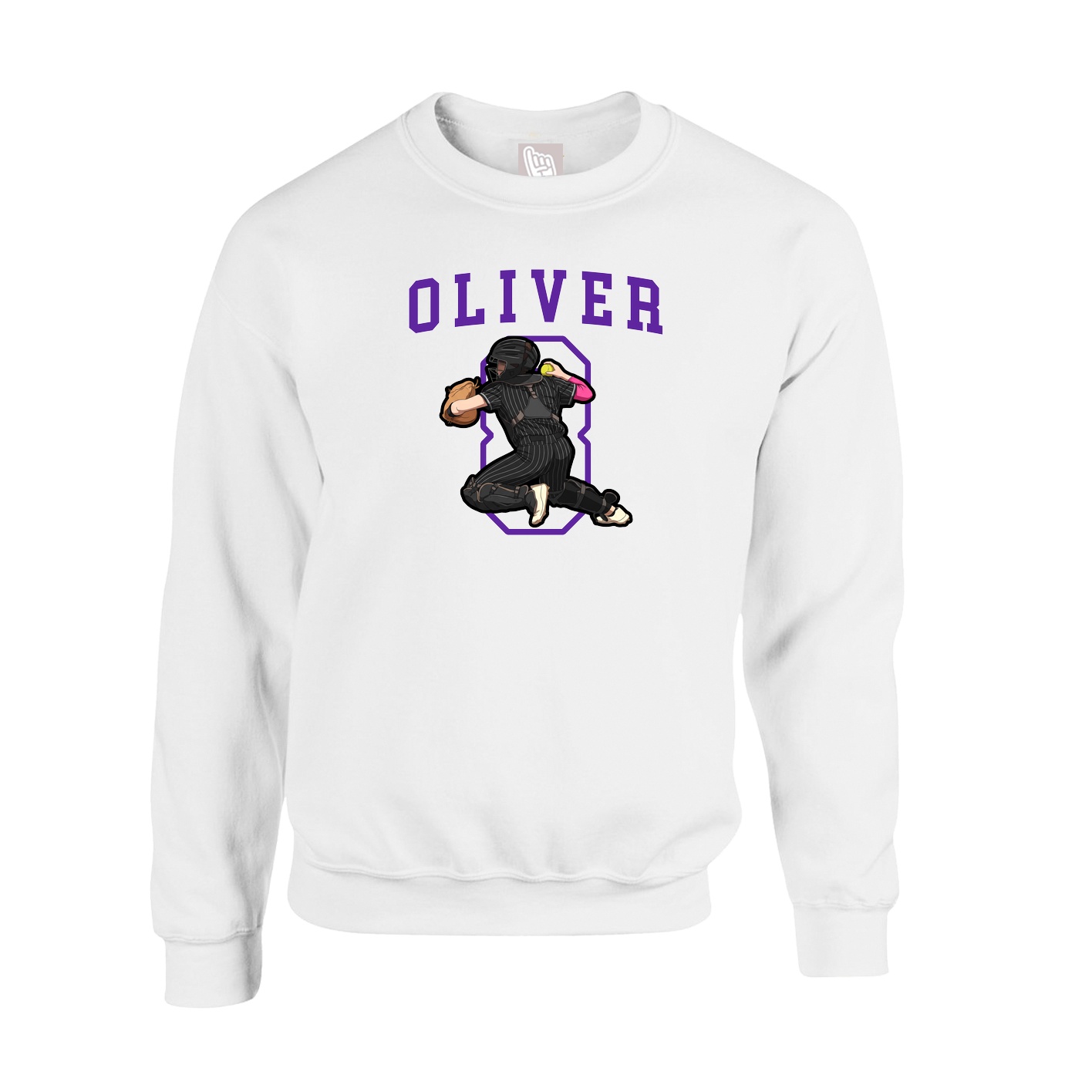 Fleece Crew — Shirsey in White