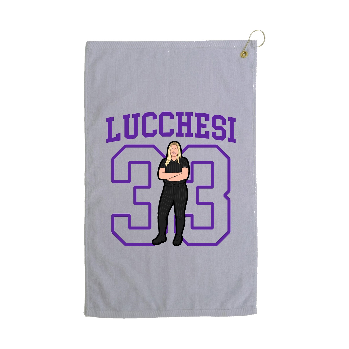 Golf Towel — Shirsey in Grey