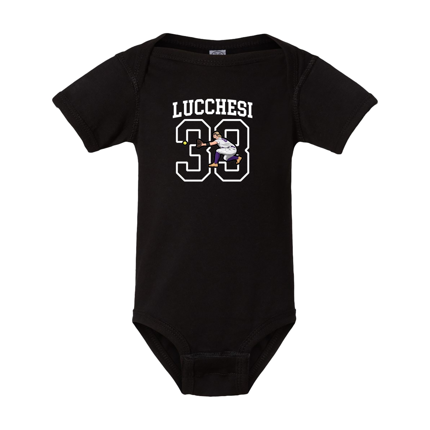 Baby Onesie — Shirsey in Black