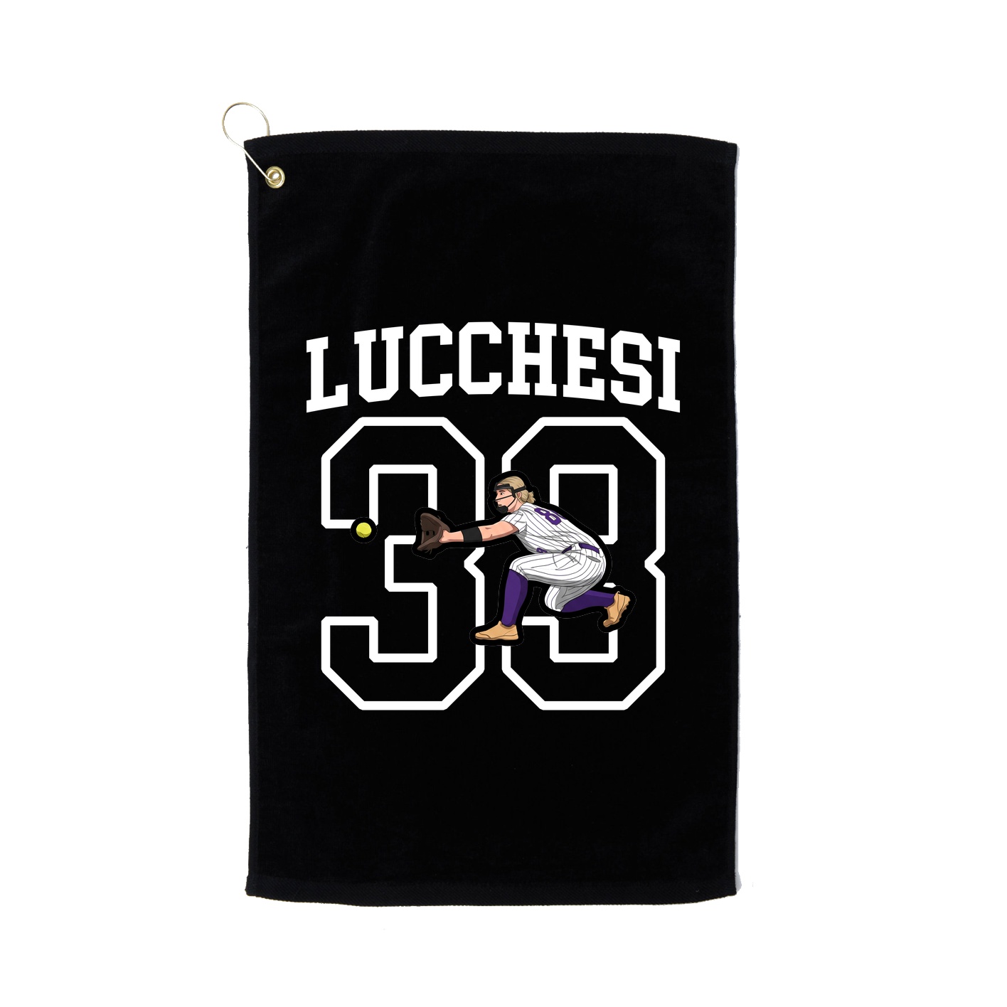 Golf Towel — Shirsey in Black