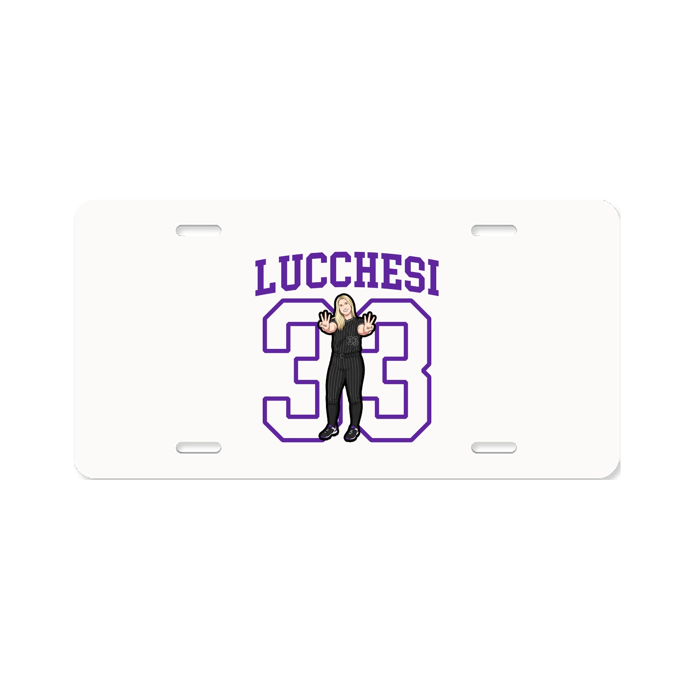 License Plate — Shirsey in Classic