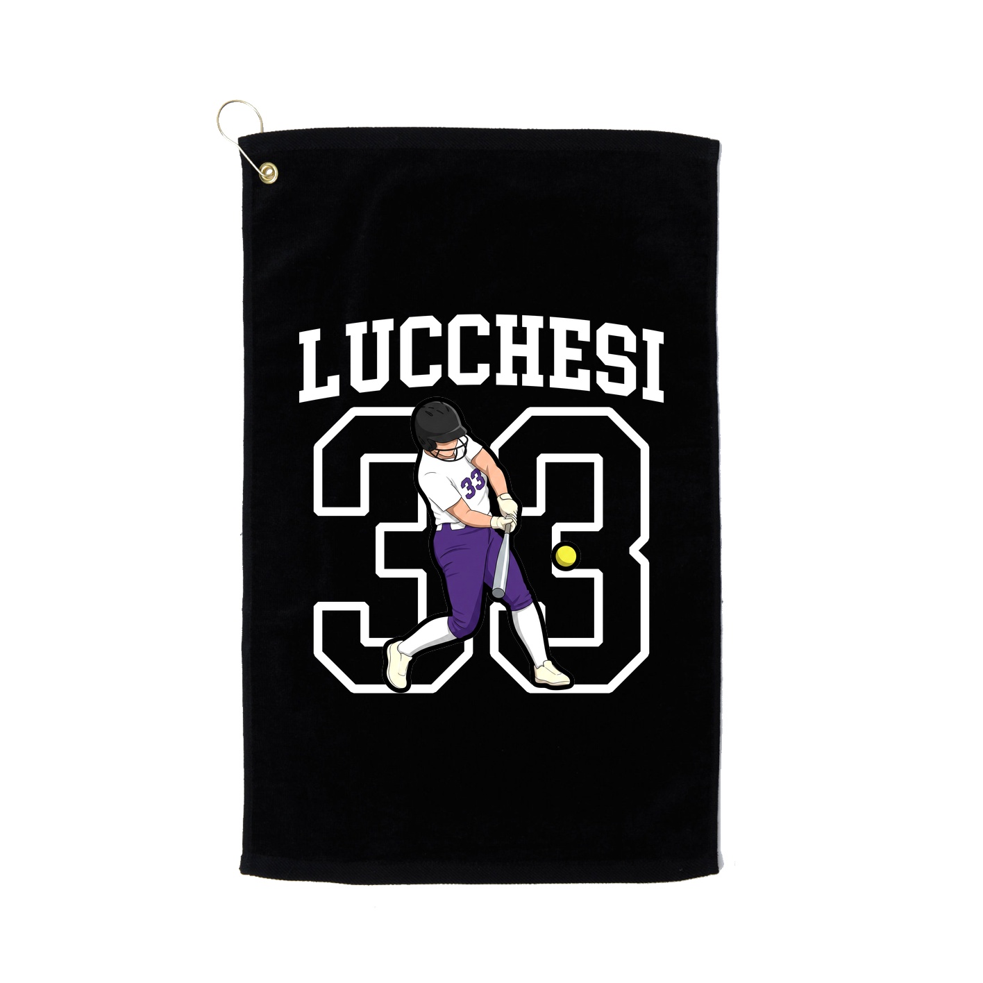 Golf Towel — Shirsey in Black