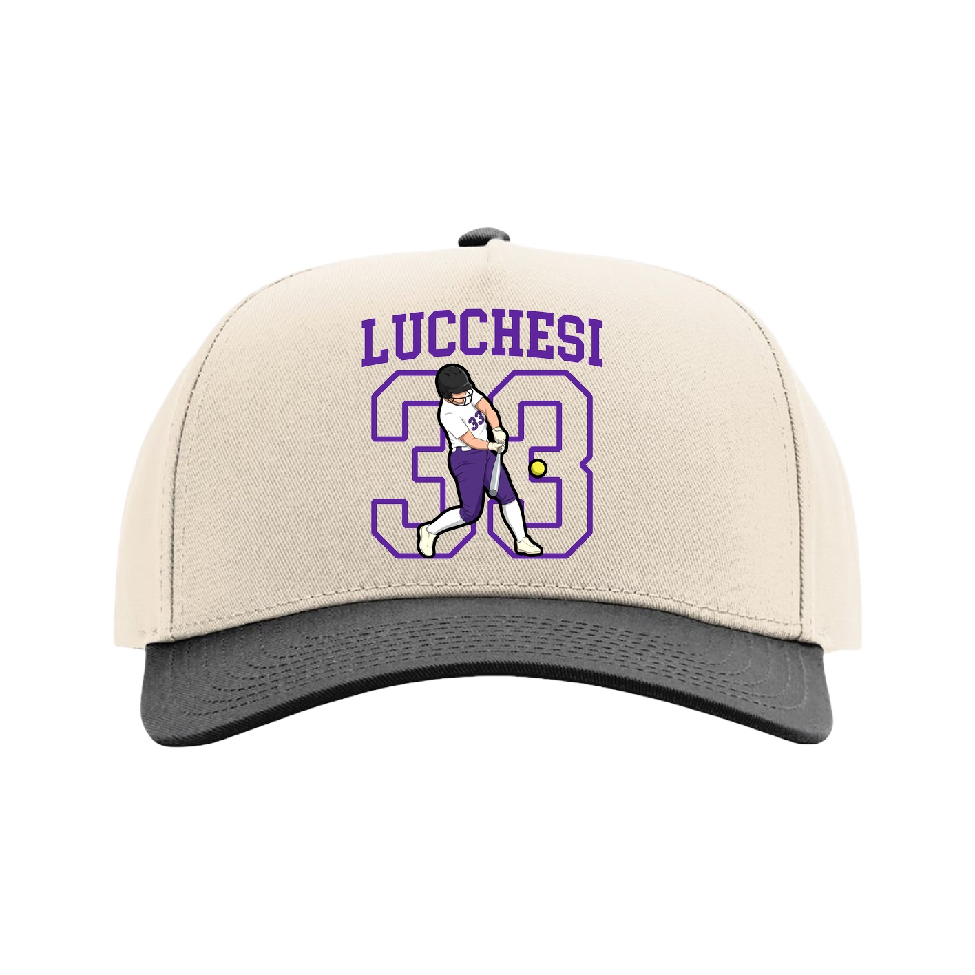 Full Fabric Five-Panel Champ Cap