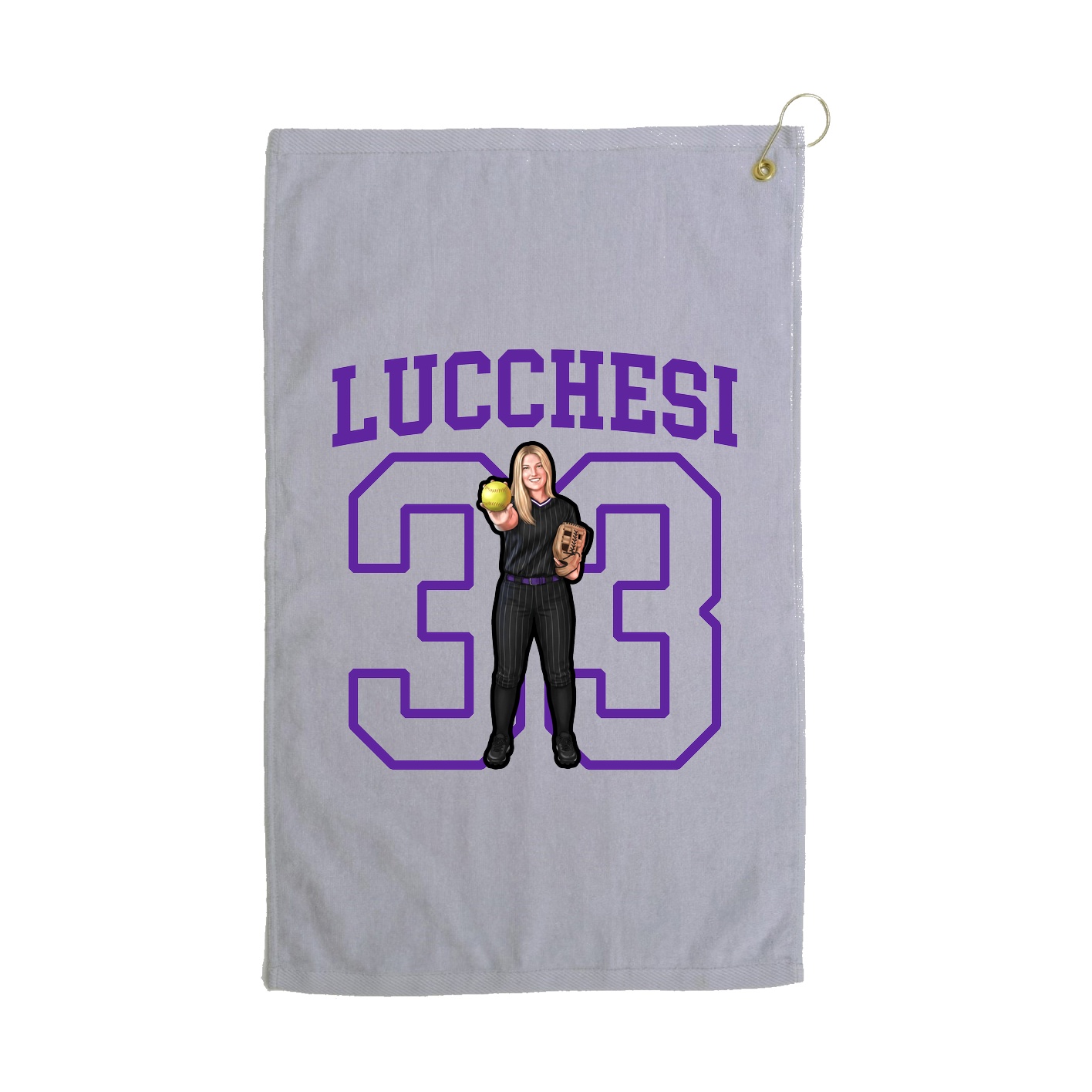 Golf Towel — Shirsey in Grey
