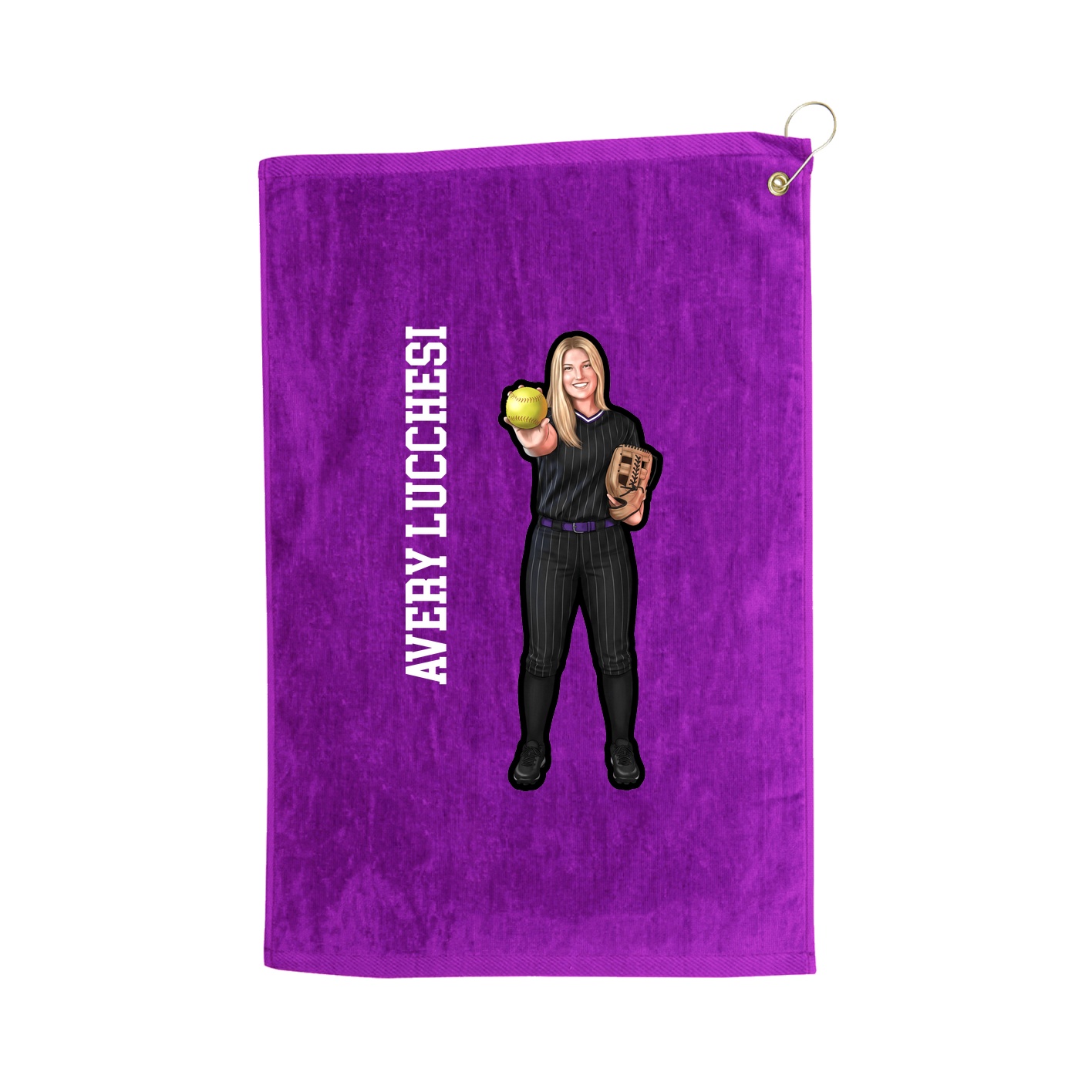 Terry Velour Golf Towel