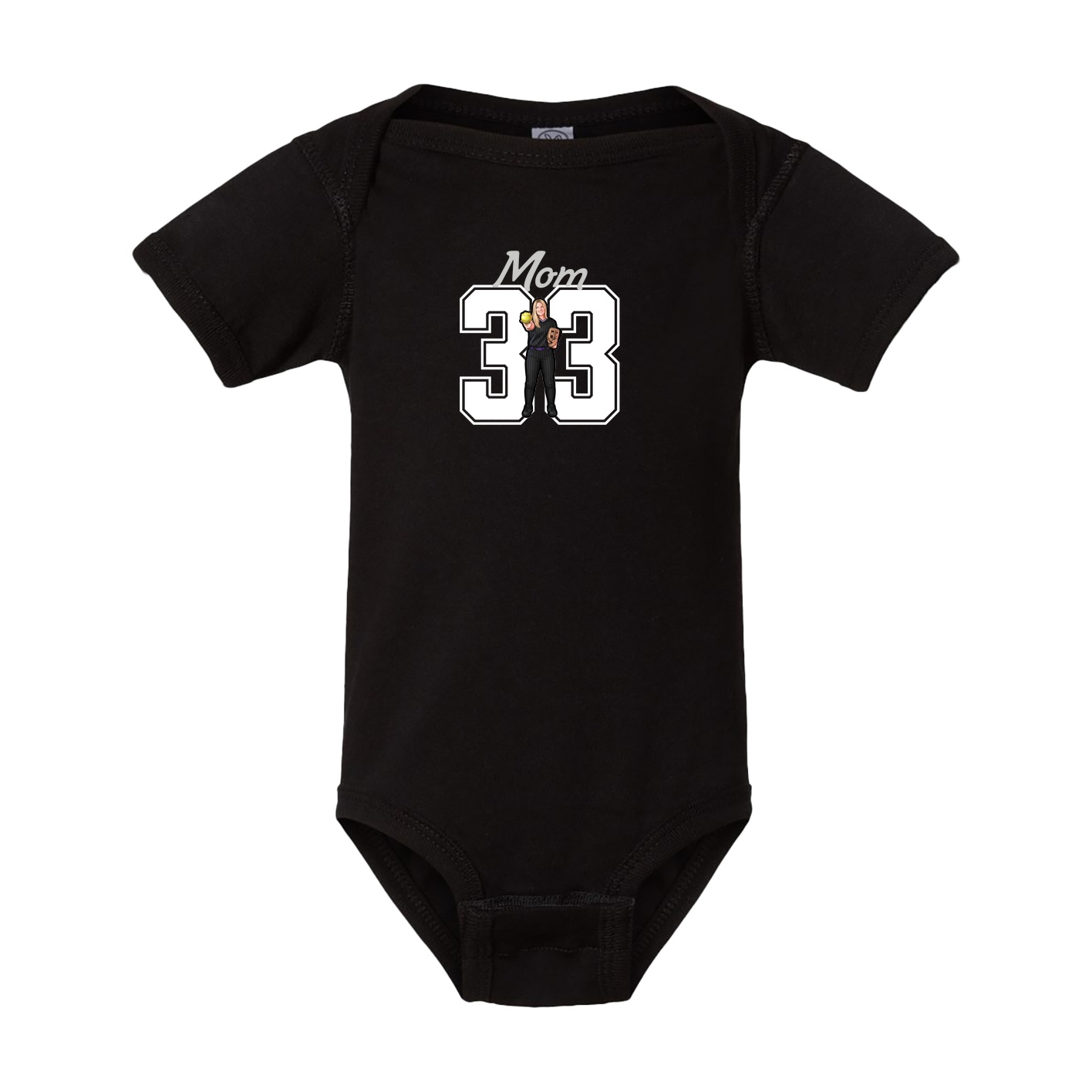 Baby Onesie — Mothers Day Shirsey in Black
