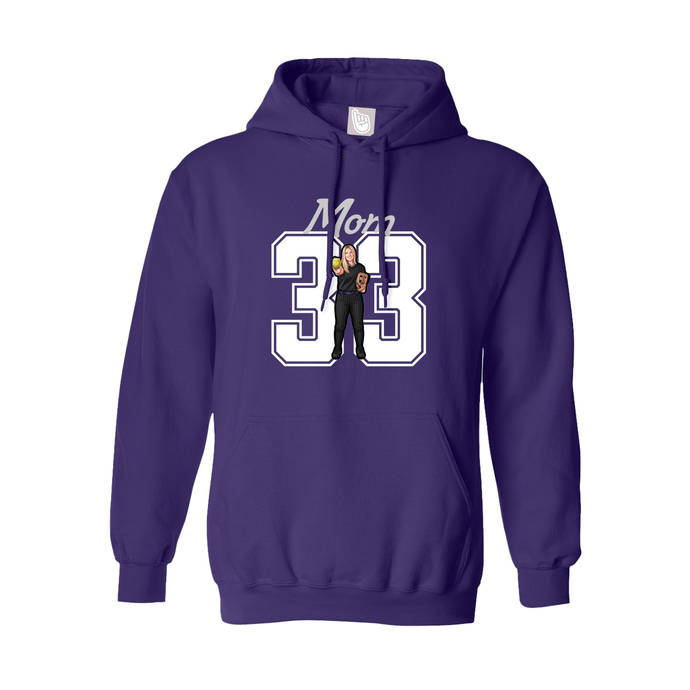 Hoodie — Mothers Day Shirsey in Purple