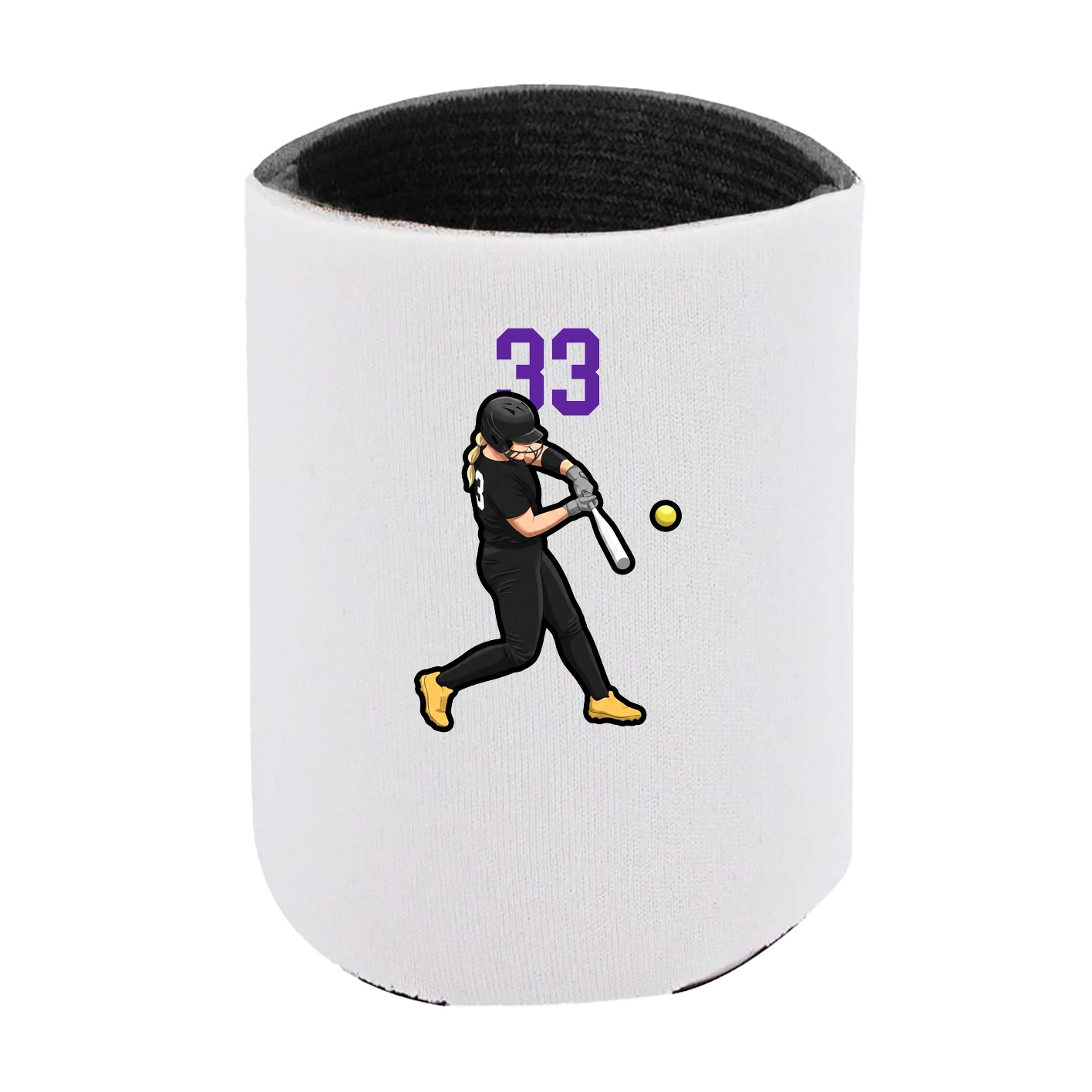 Can Holder — Number Top in White
