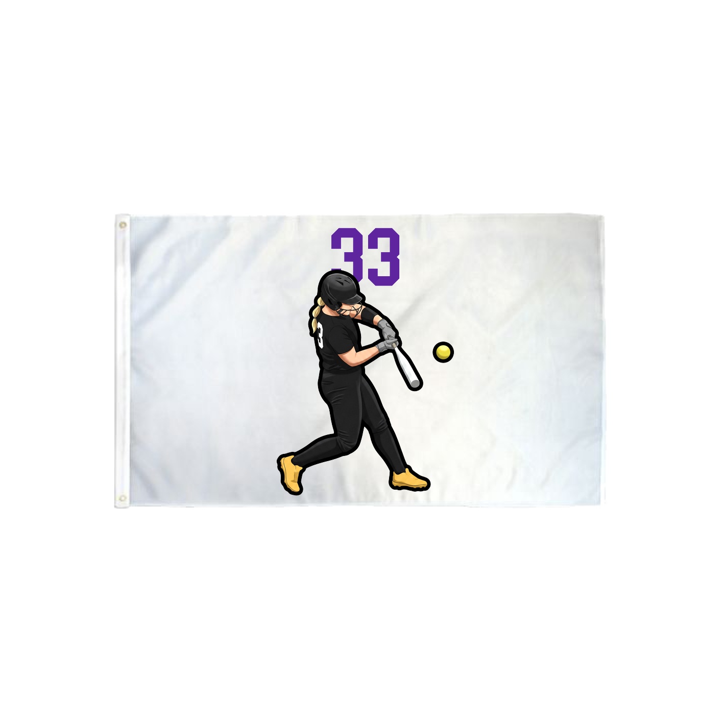 3x5 Flag — Number Top in Classic