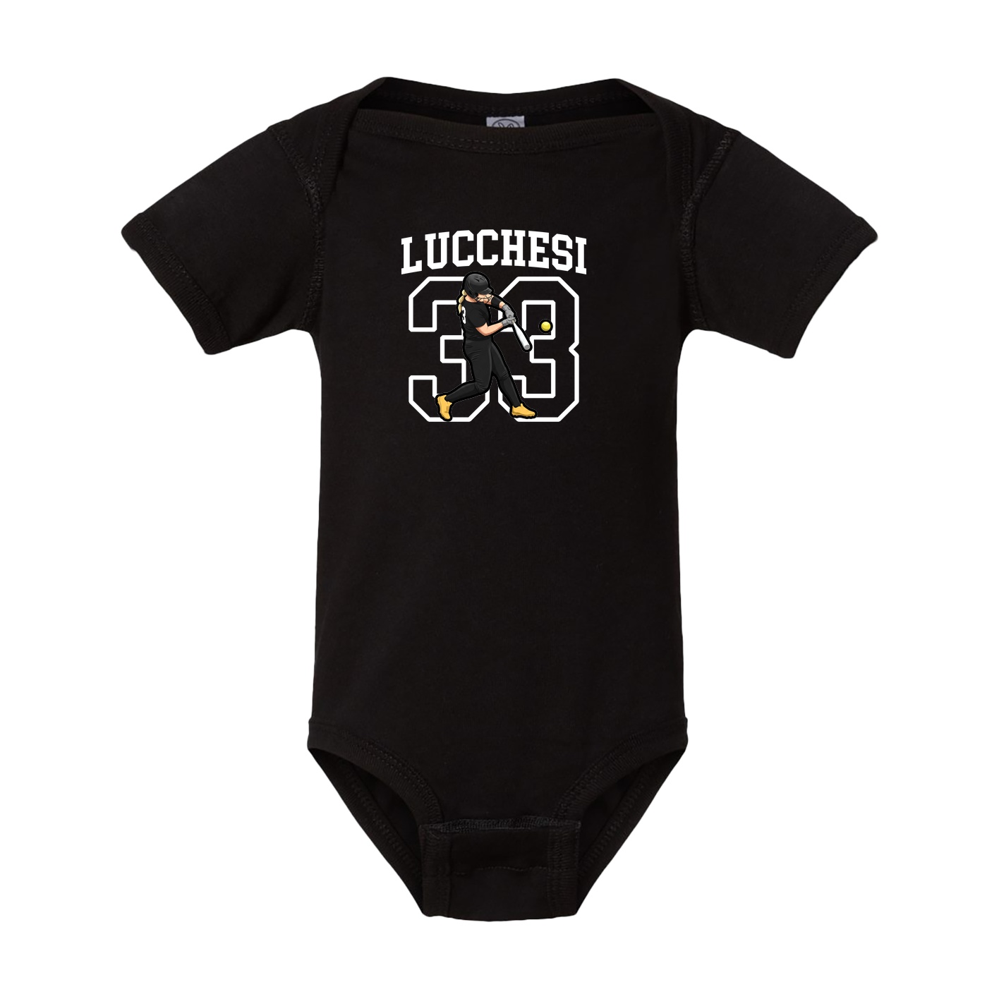Baby Onesie — Shirsey in Black