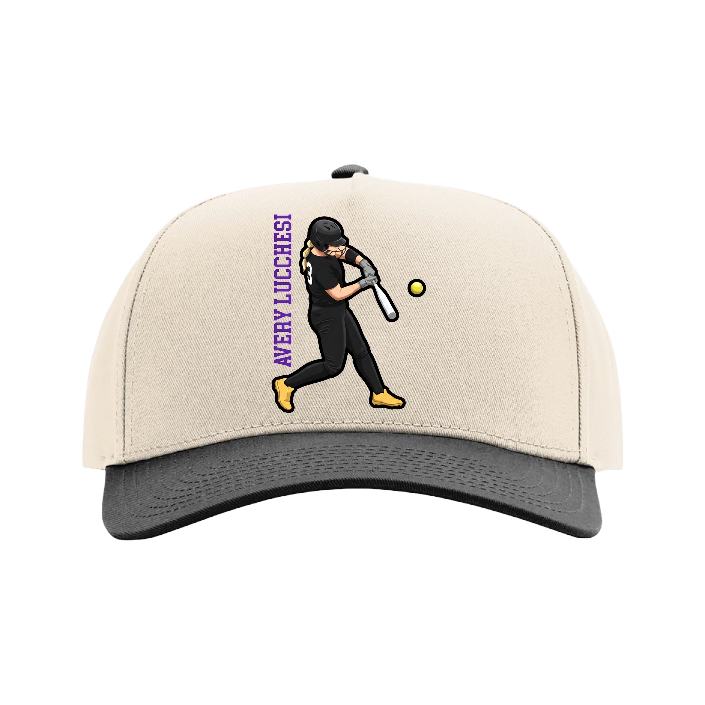 Full Fabric Five-Panel Champ Cap