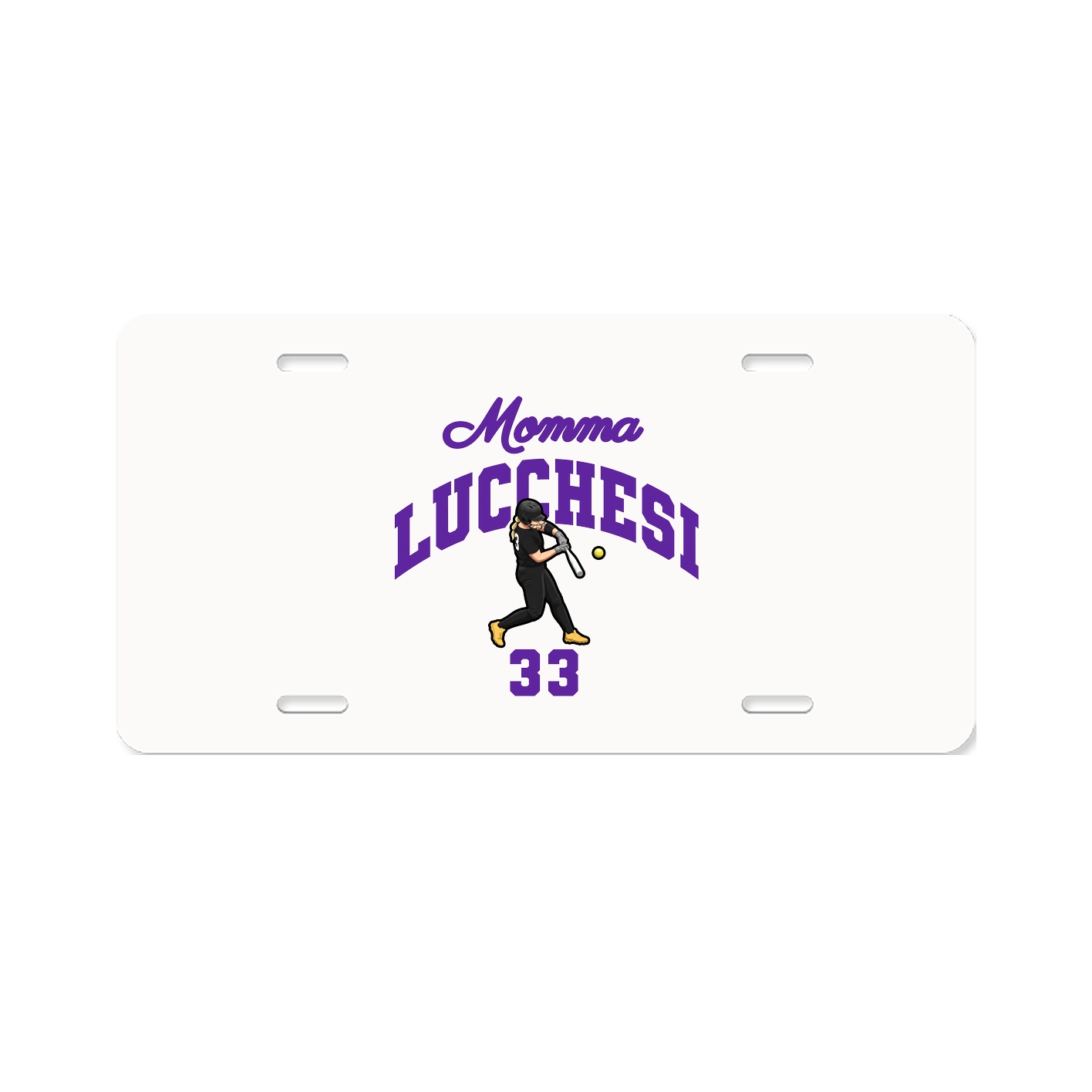 License Plate — Mothers Day Arch in Classic